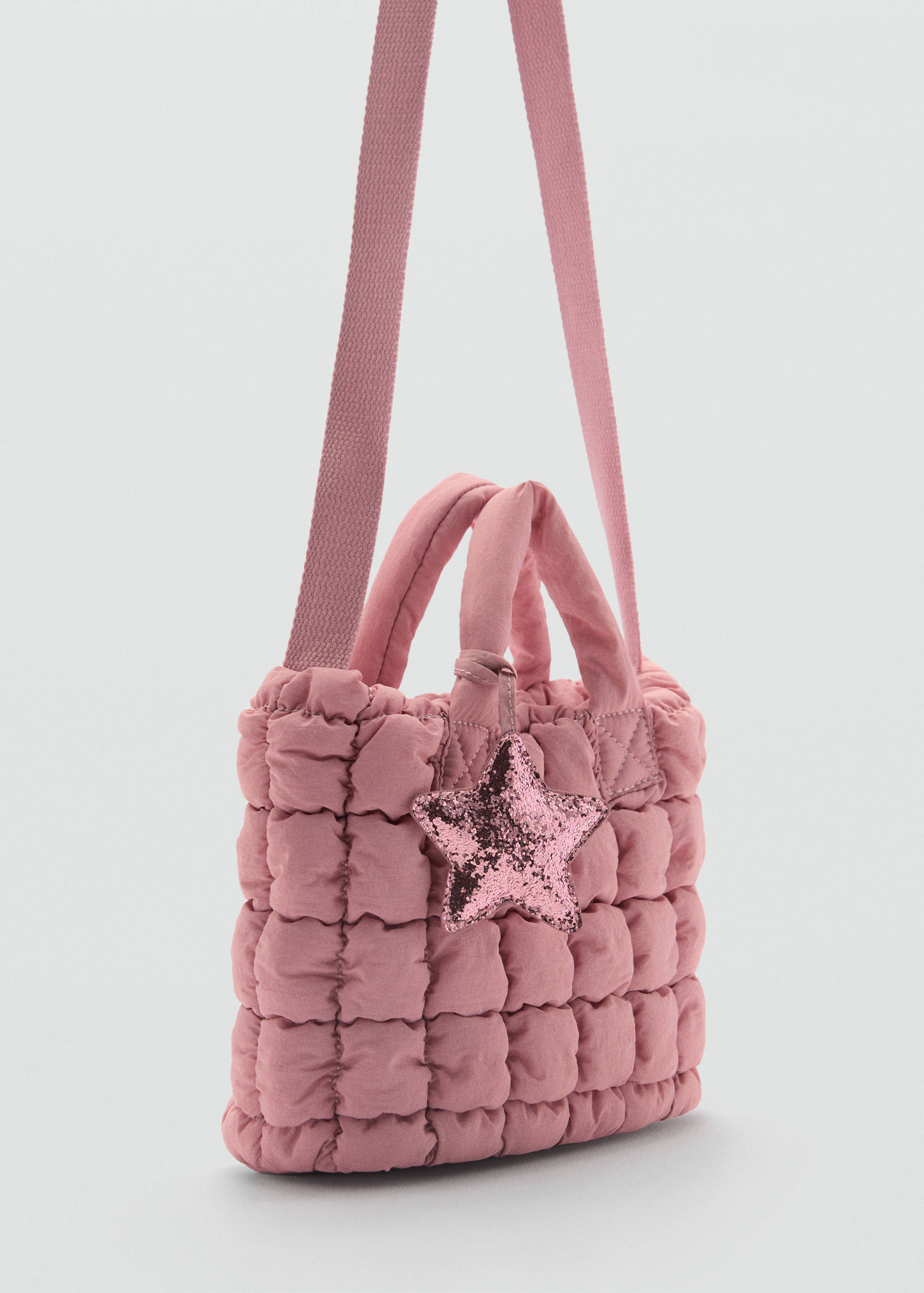 Quilted mini shoulder bag - Medium plane