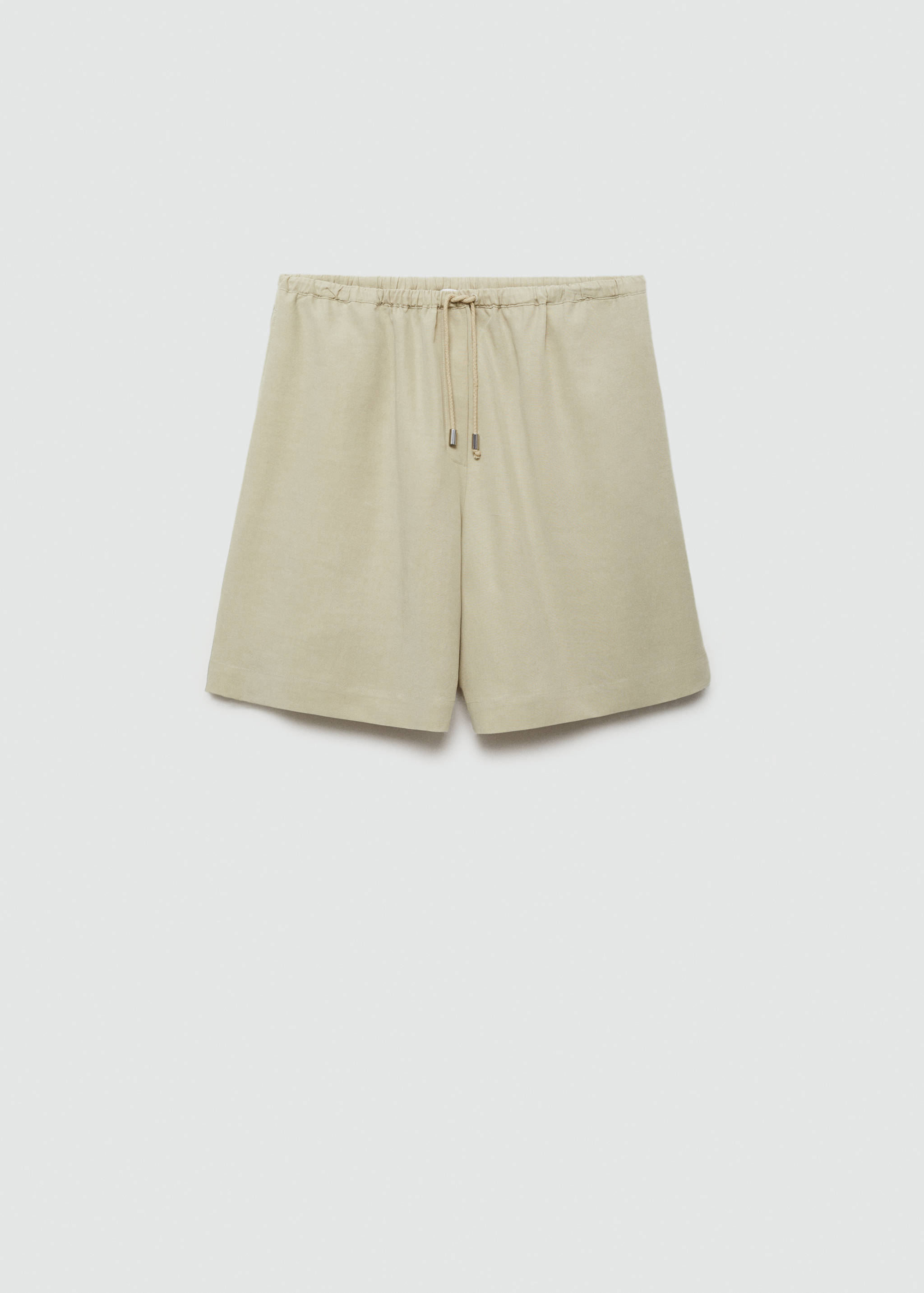 Wideleg-Bermudashorts aus Lyocell - Artikel ohne Model