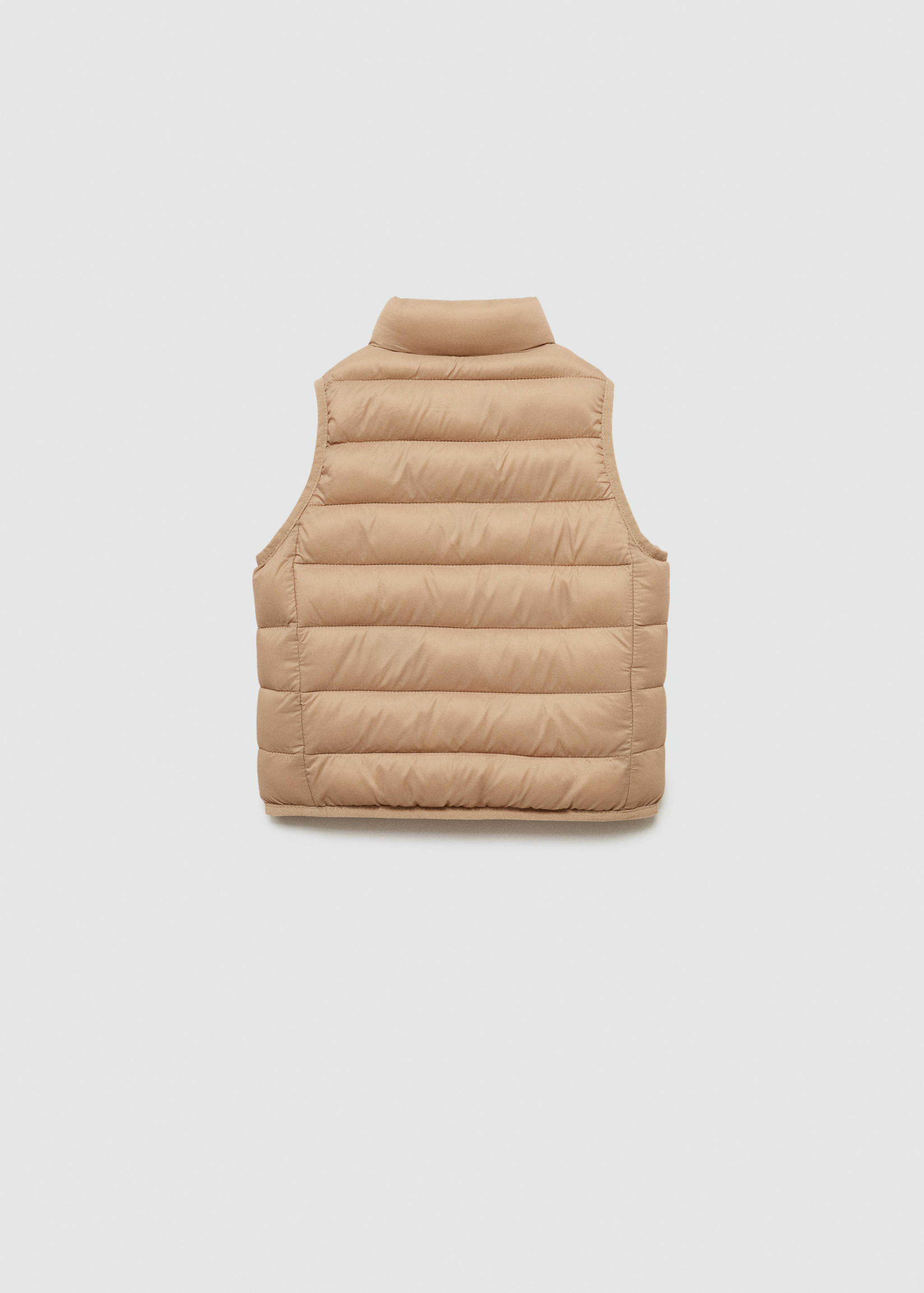 Quilted gilet - Reverse of the article