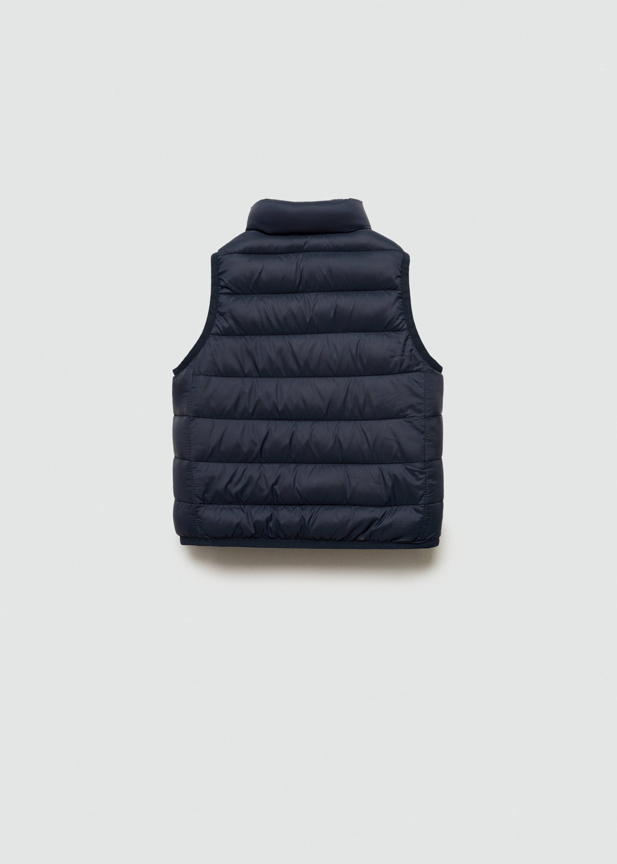 Quilted gilet - Reverse of the article