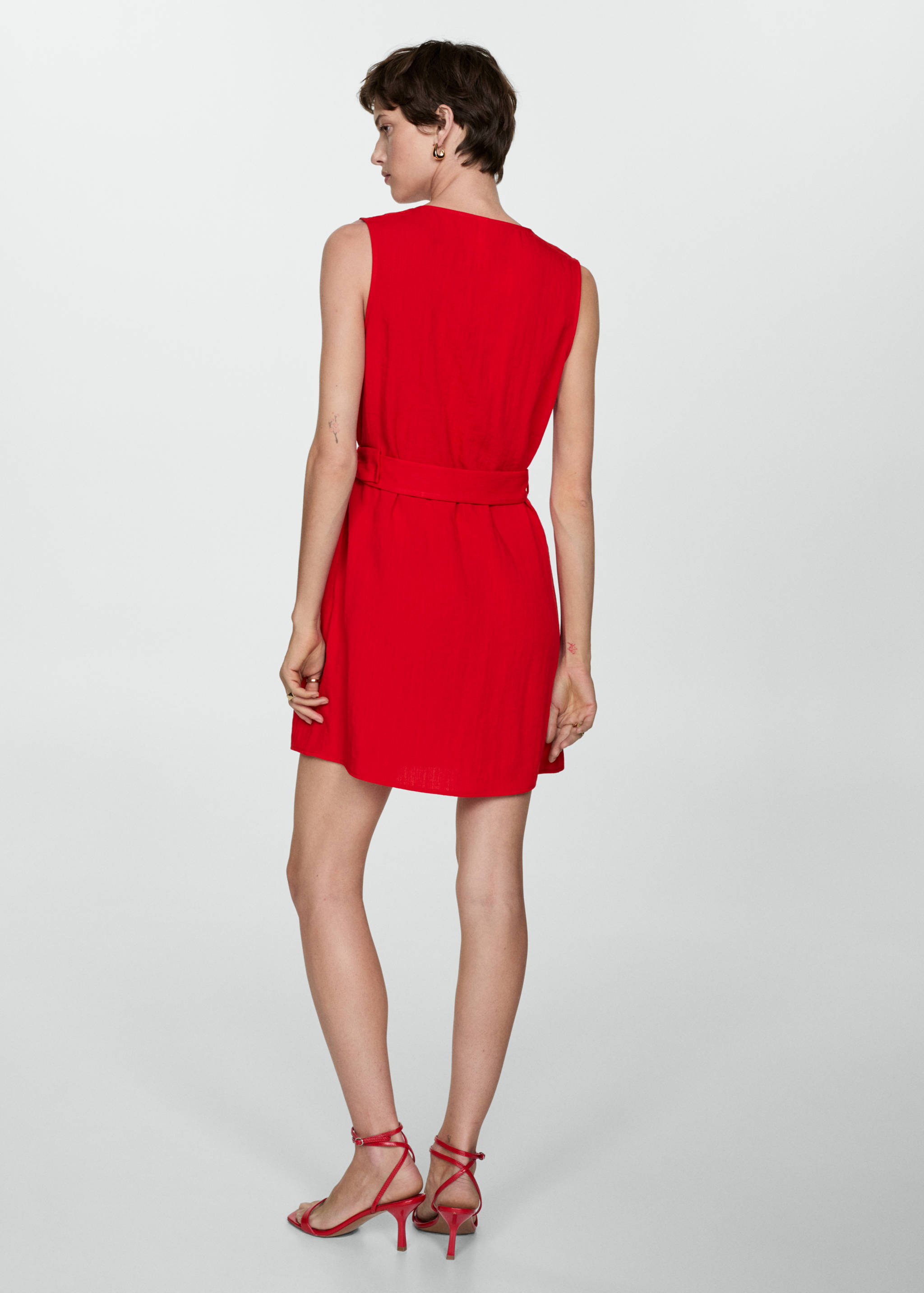 Robe poches ceinture - Verso de l’article