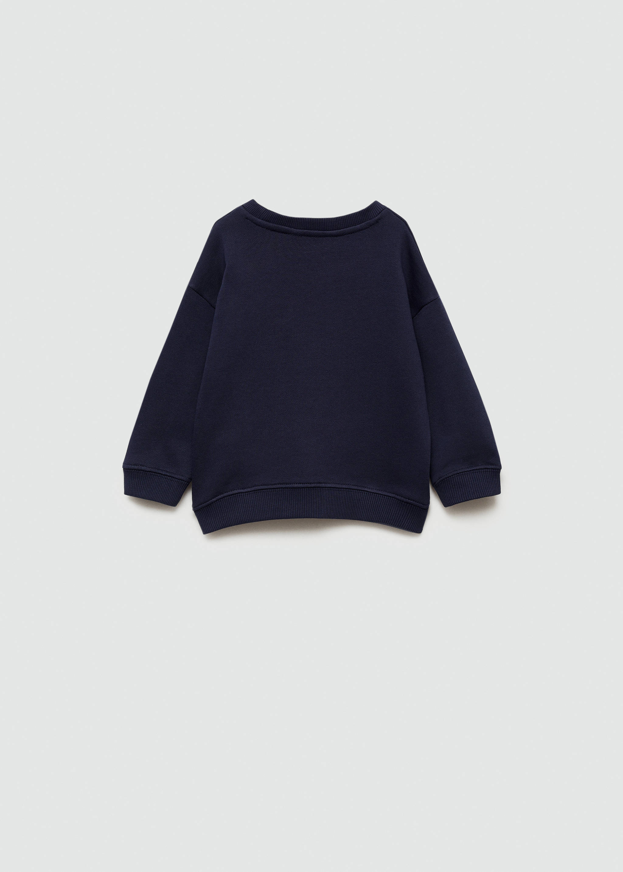 Sweat-shirt coton imprimé - Verso de l’article