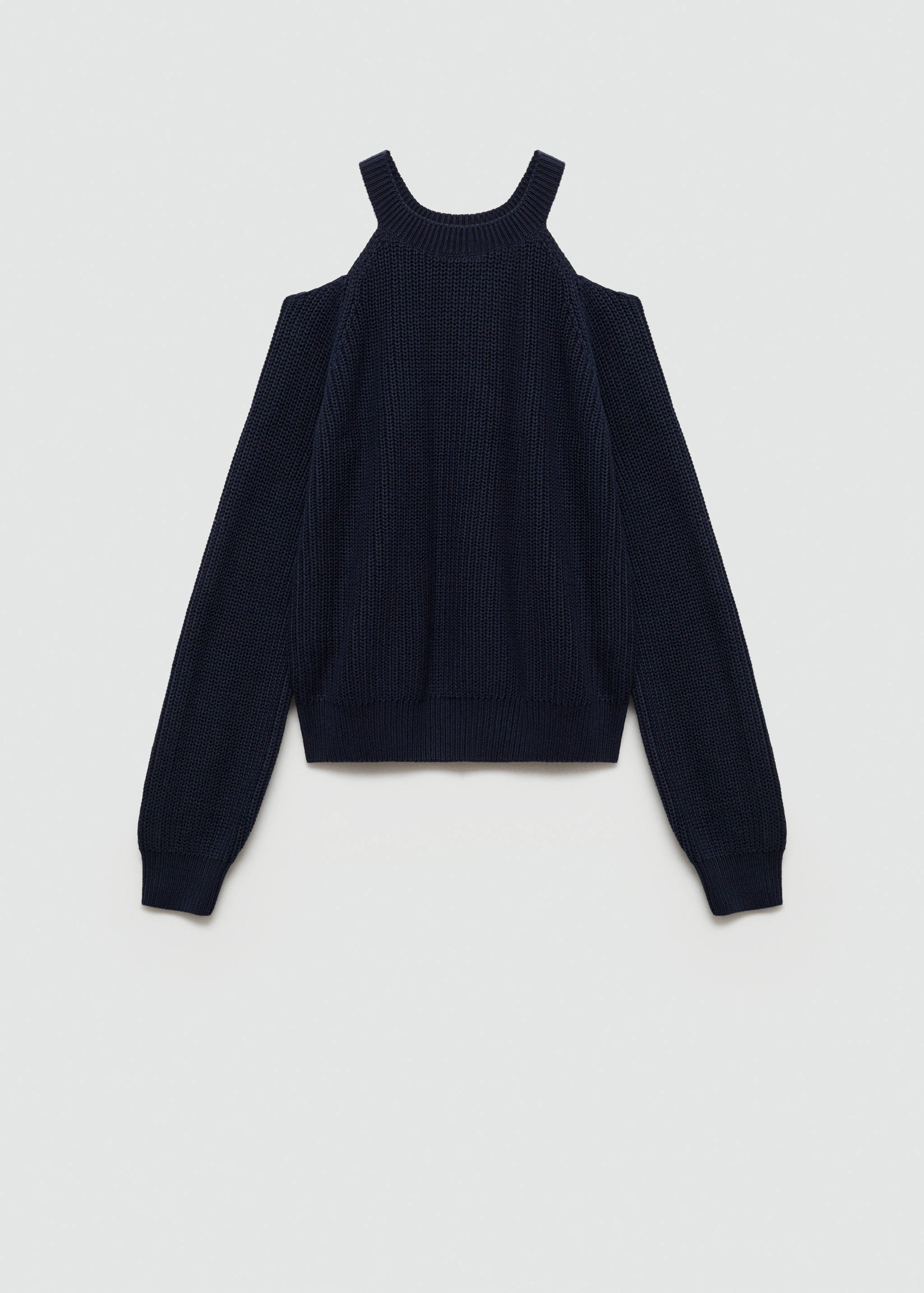 Sweater with shoulder opening - Article without model