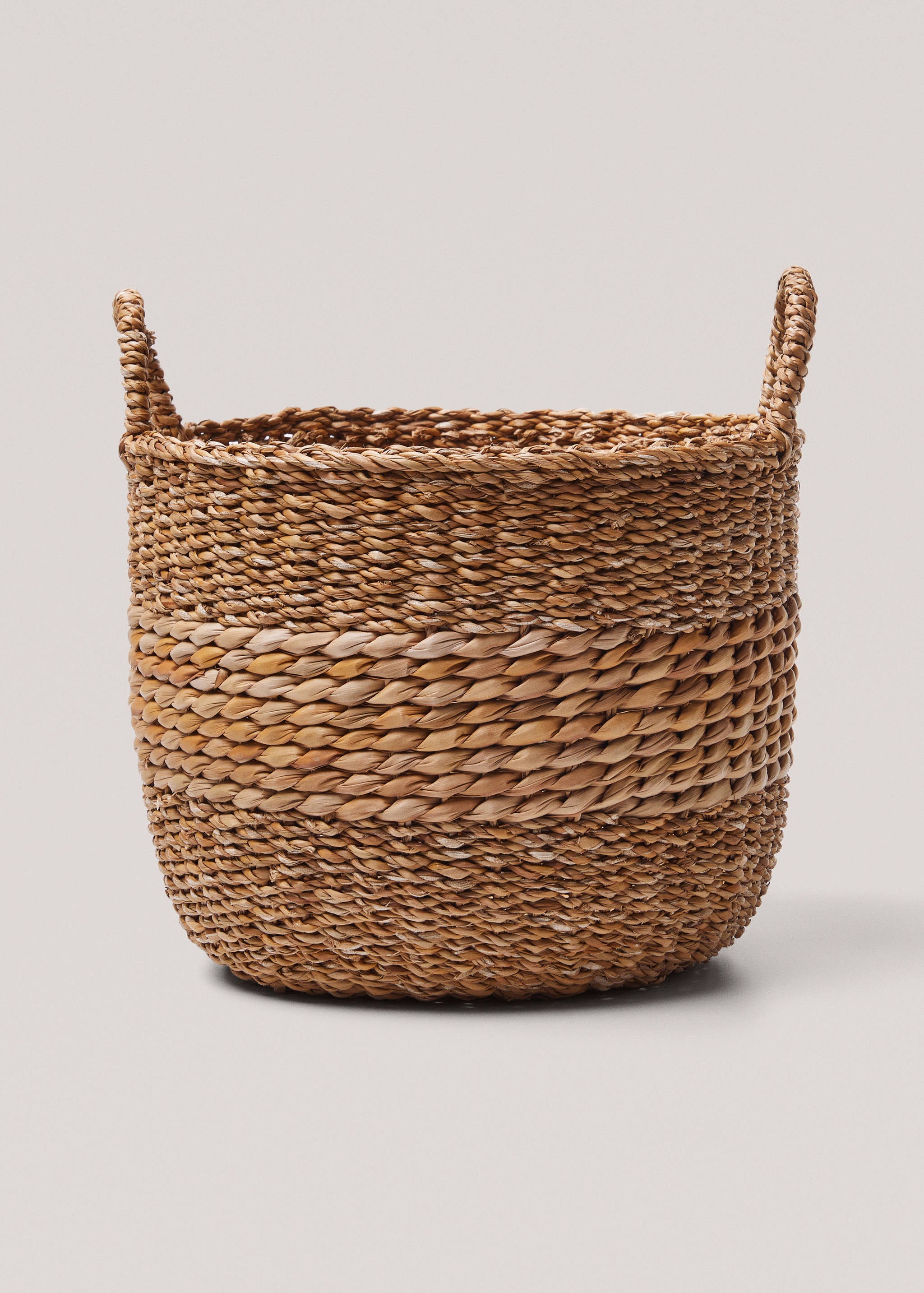 Natural fibers round basket 40x30cm - Article without model