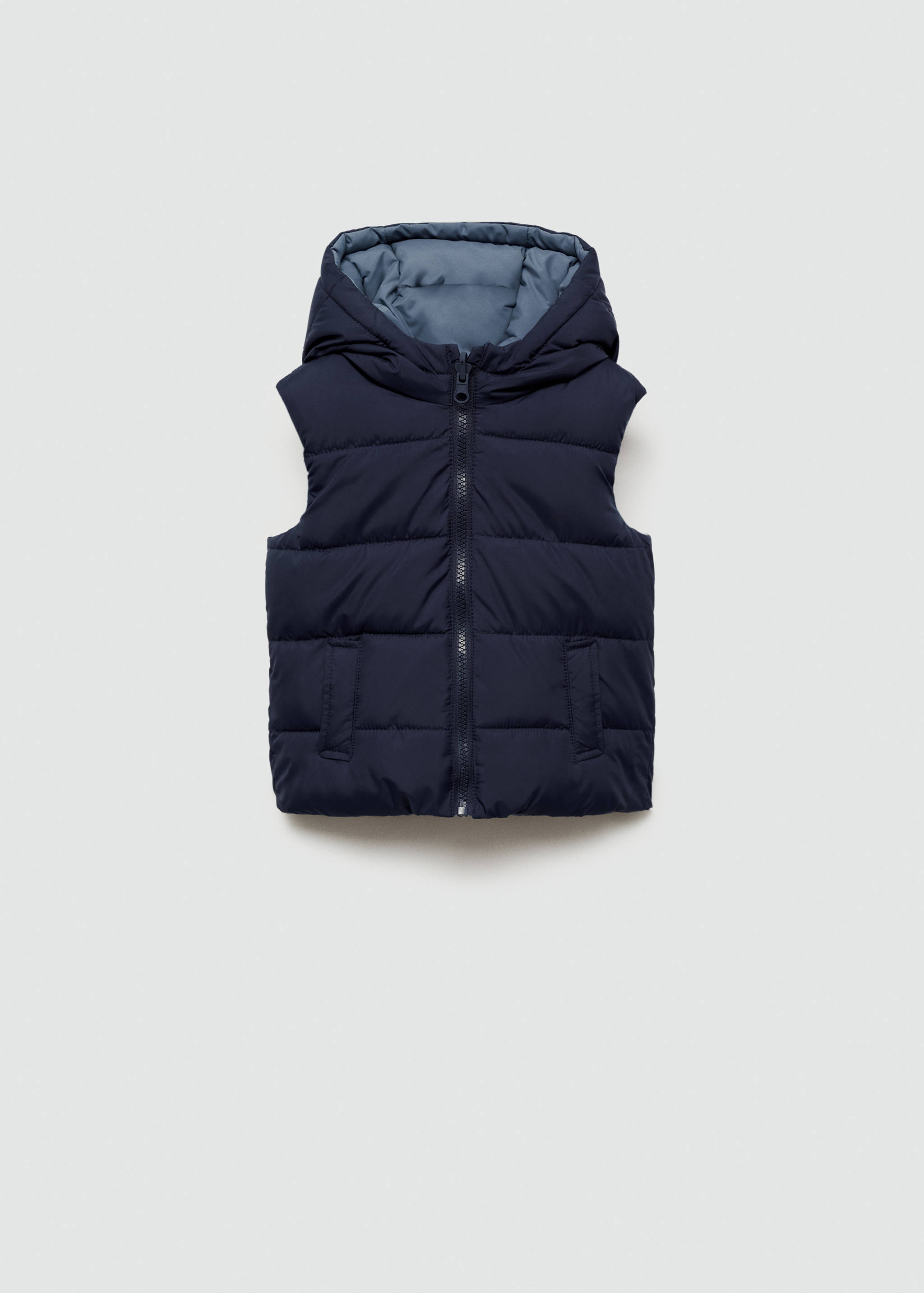 Reversible quilted gilet - Article without model
