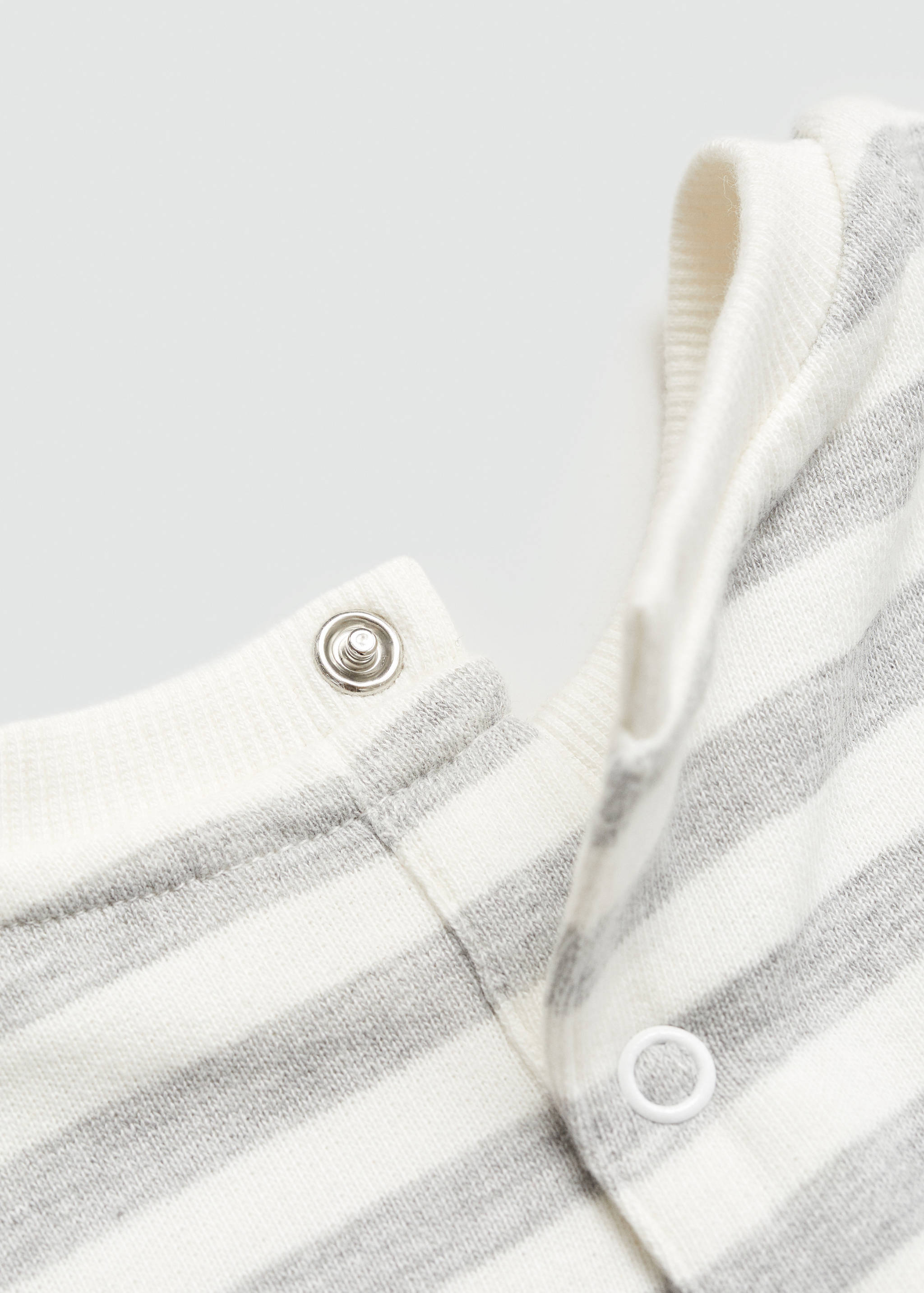 Striped cotton-blend sweatshirt - Details of the article 8