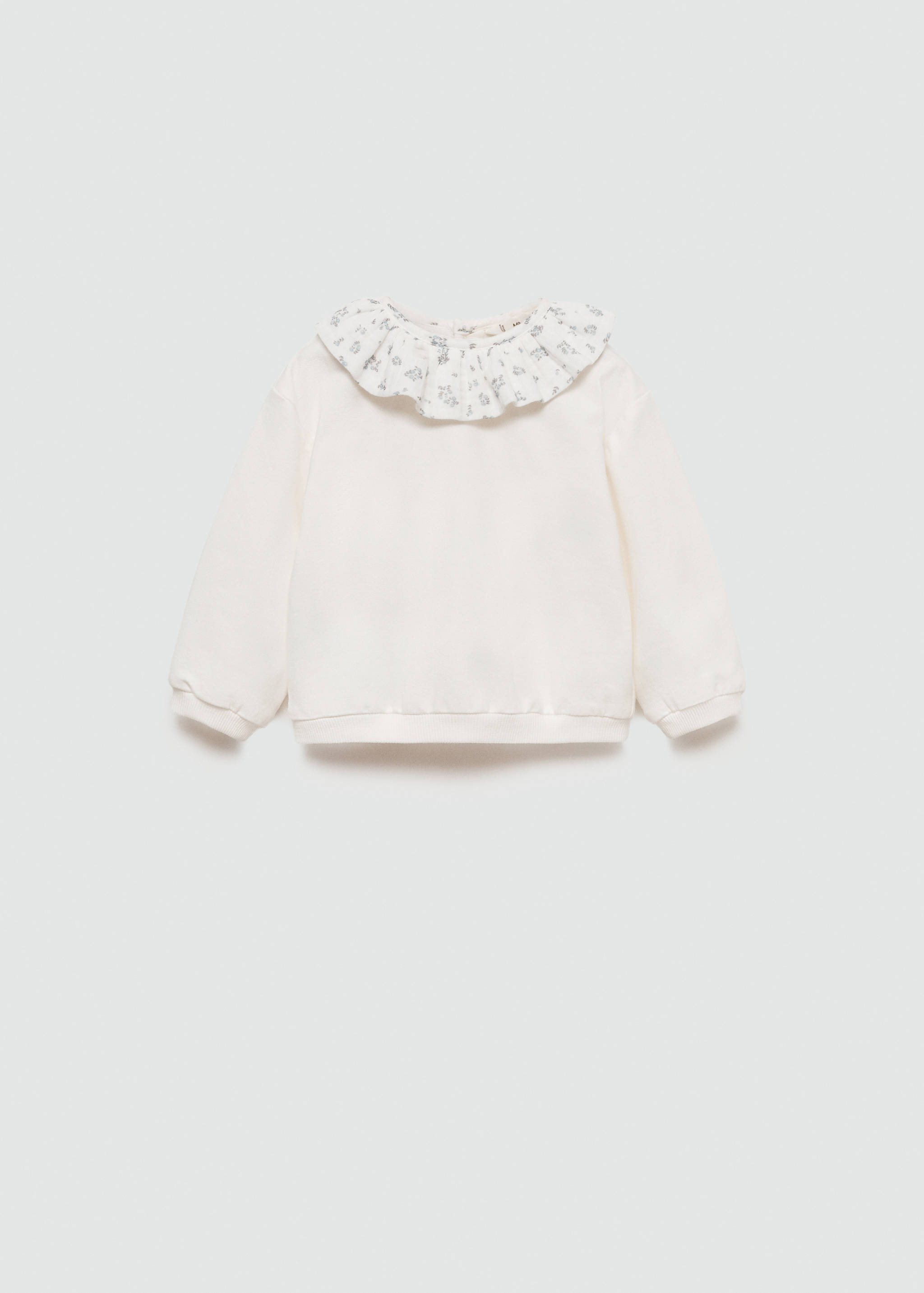 Babydoll neck sweatshirt - Article without model