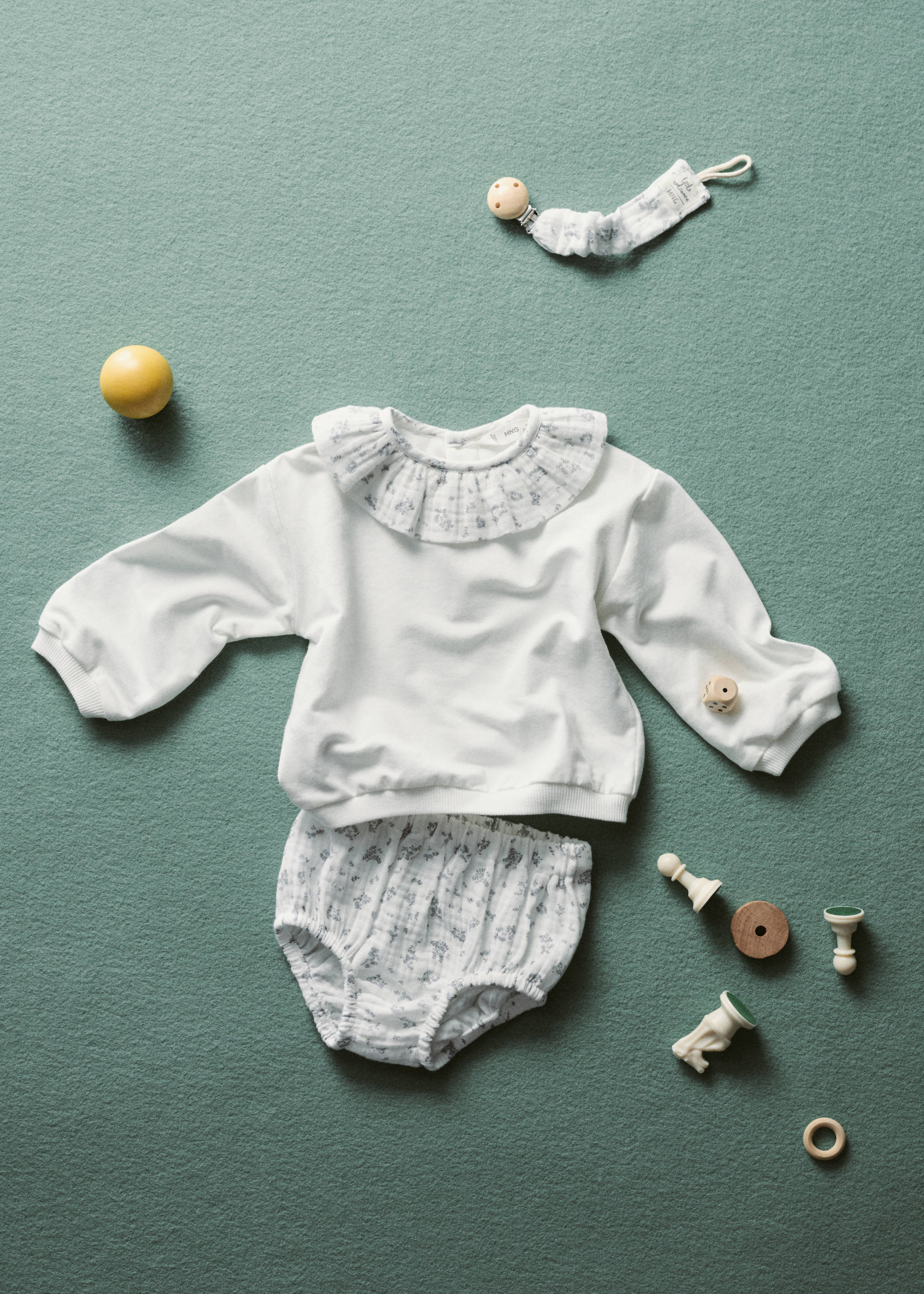 Babydoll neck sweatshirt - Details of the article 5