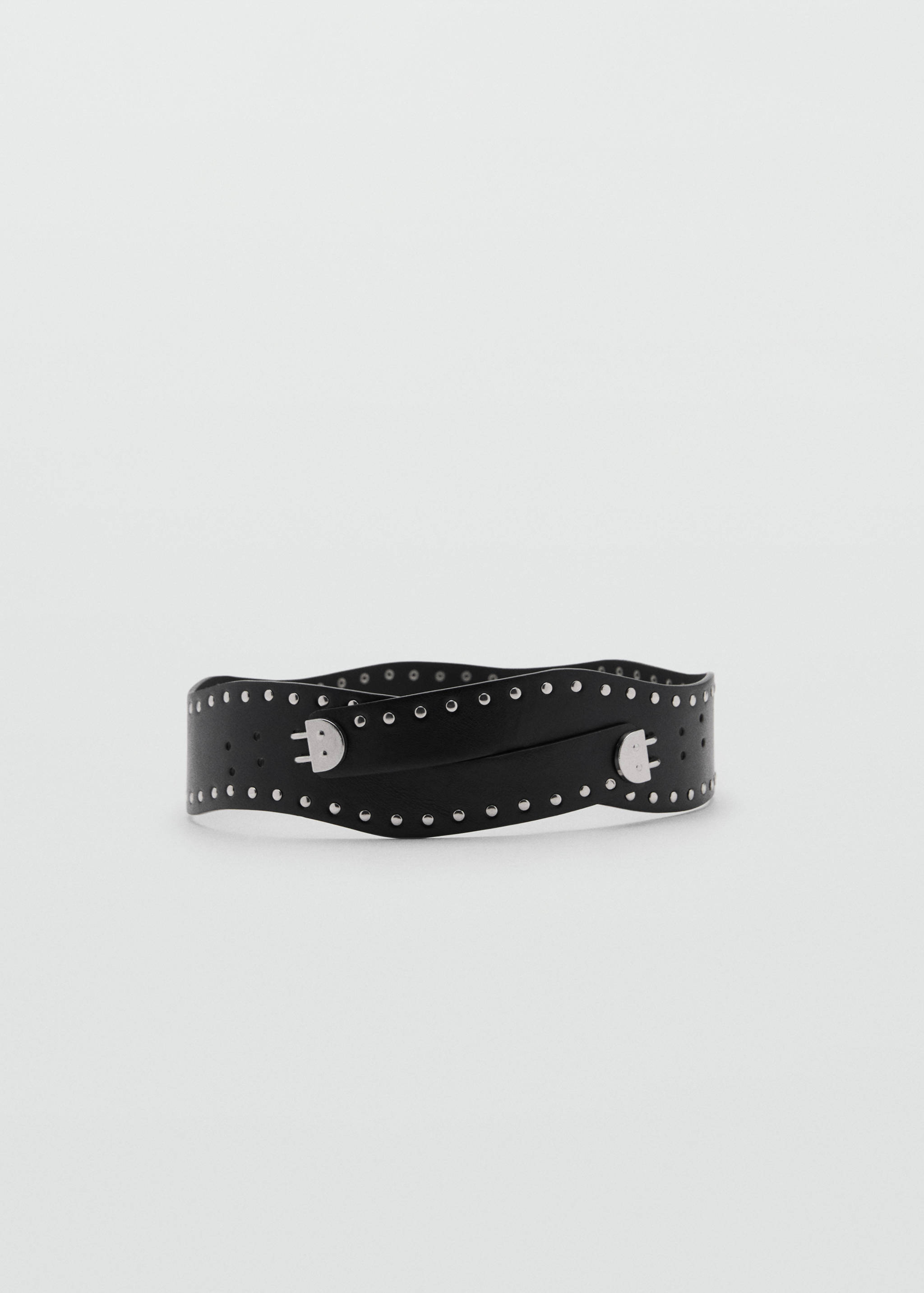 Asymmetrical studded belt - Article without model