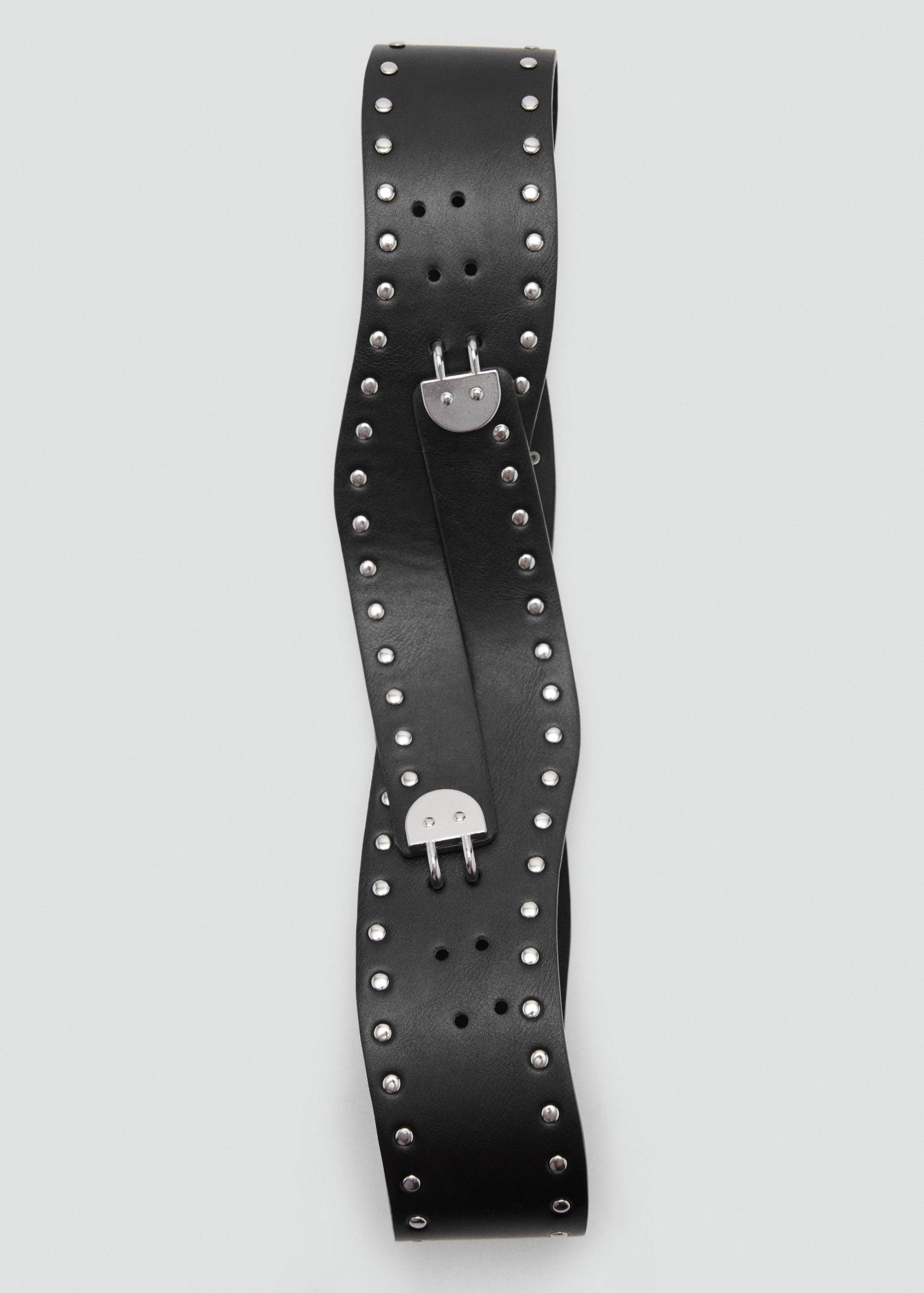 Asymmetrical studded belt - Details of the article 2