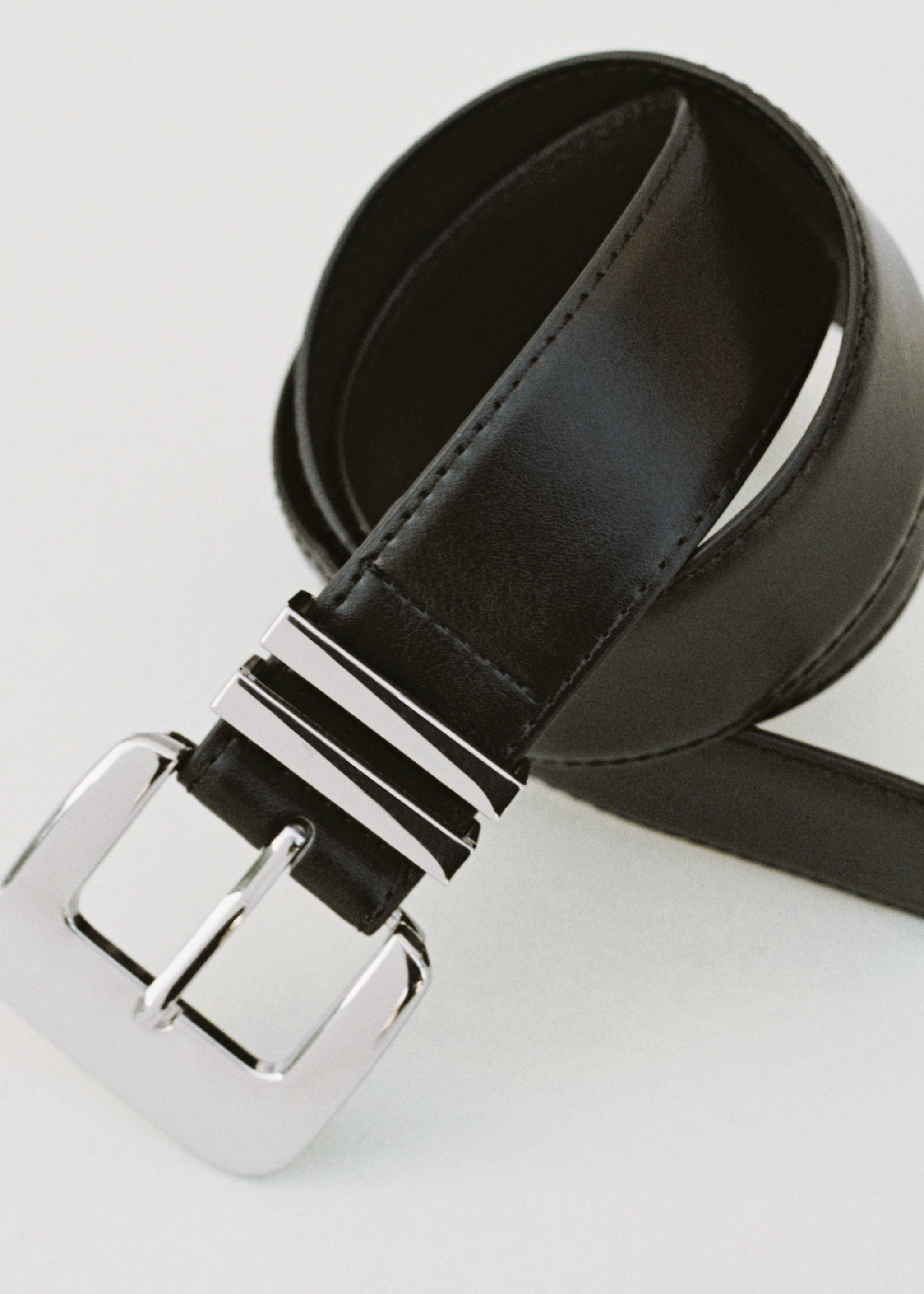 Square buckle belt - General plane