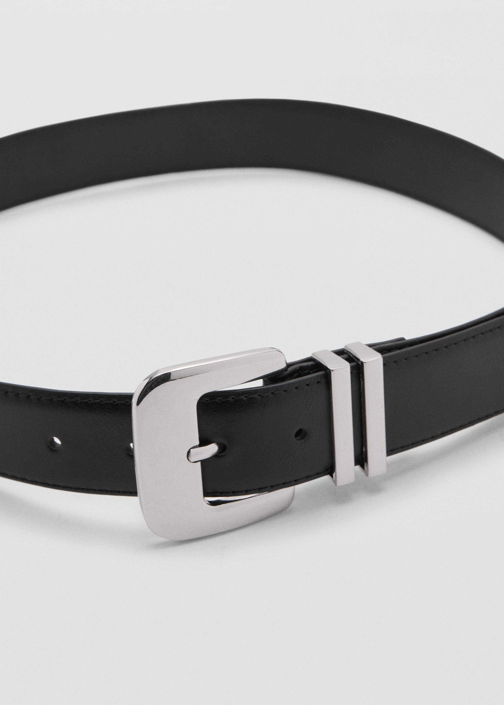 Square buckle belt - Medium plane
