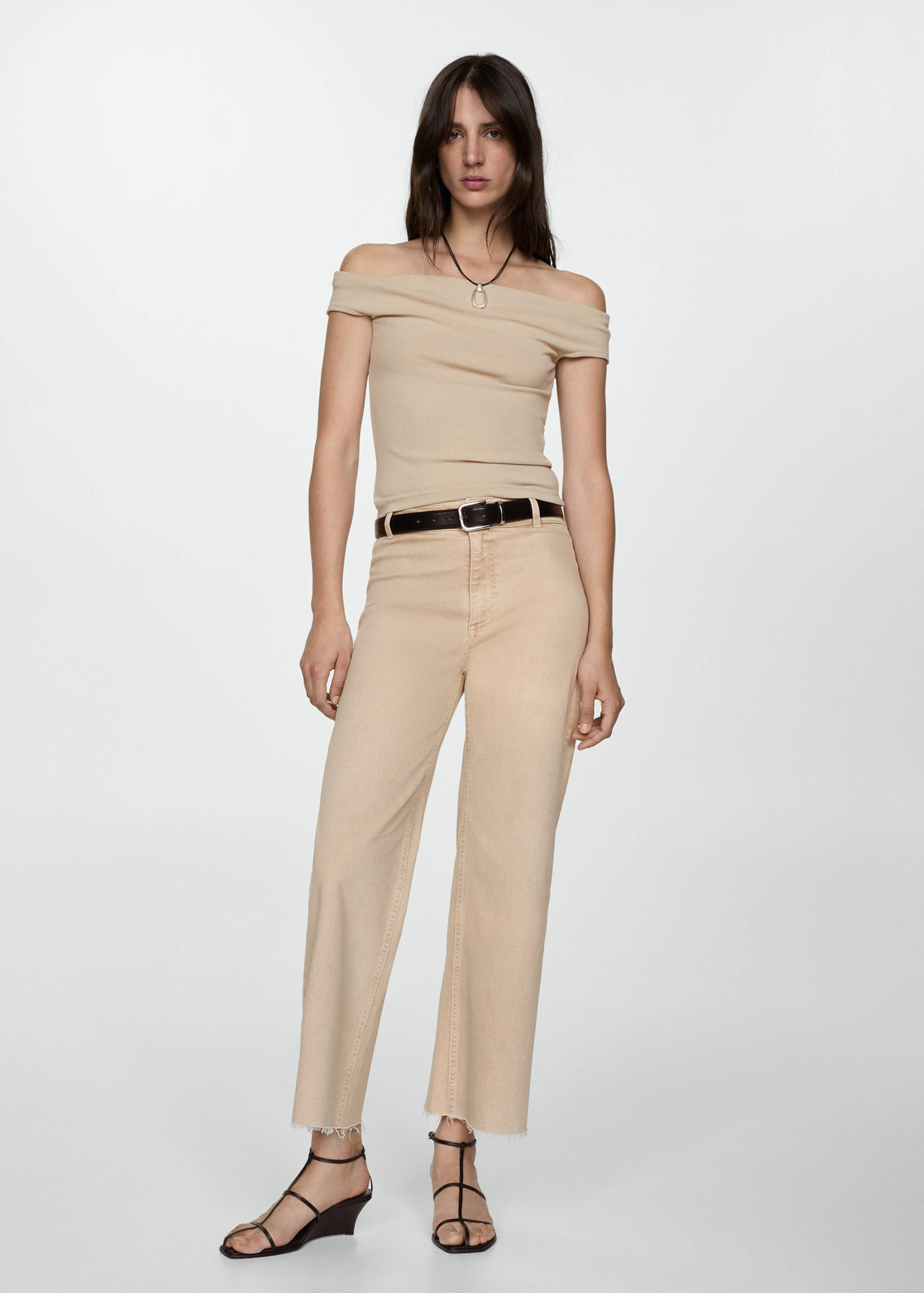 Catherin culotte high-rise jeans - General plane