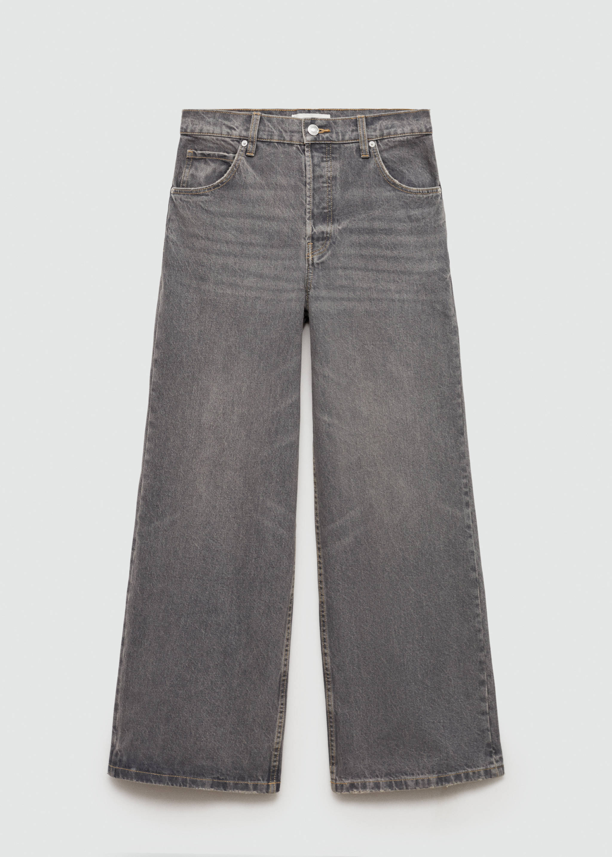 Jeans wideleg loose tiro medio - Artículo sin modelo