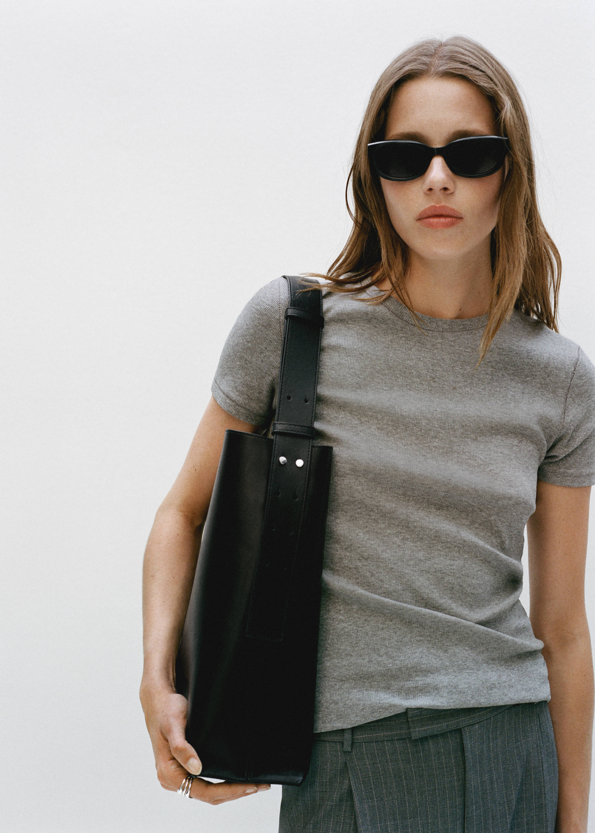 Sac cabas anse courte - Plan général