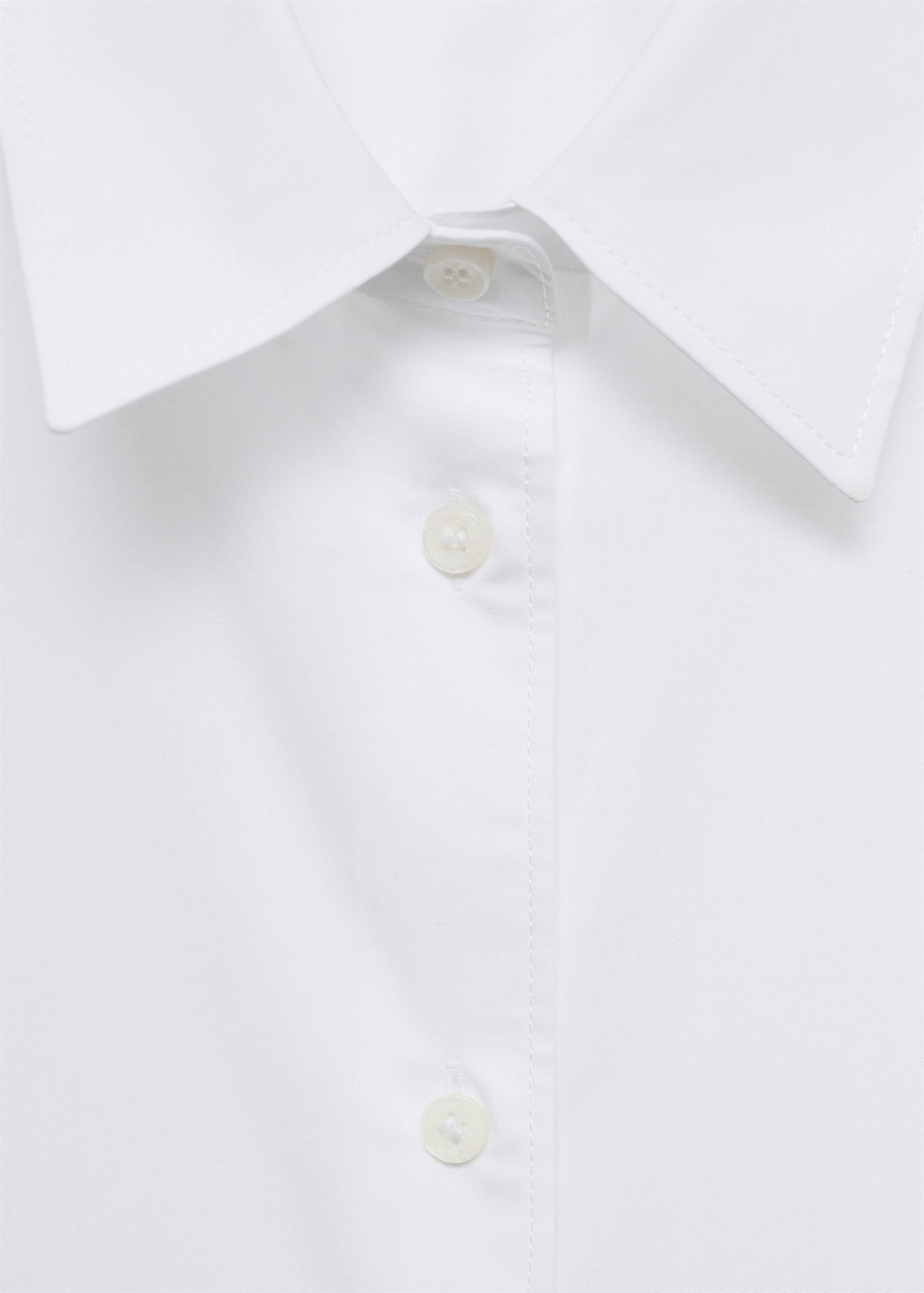 Regular cotton lyocell-blend shirt - Details of the article 8