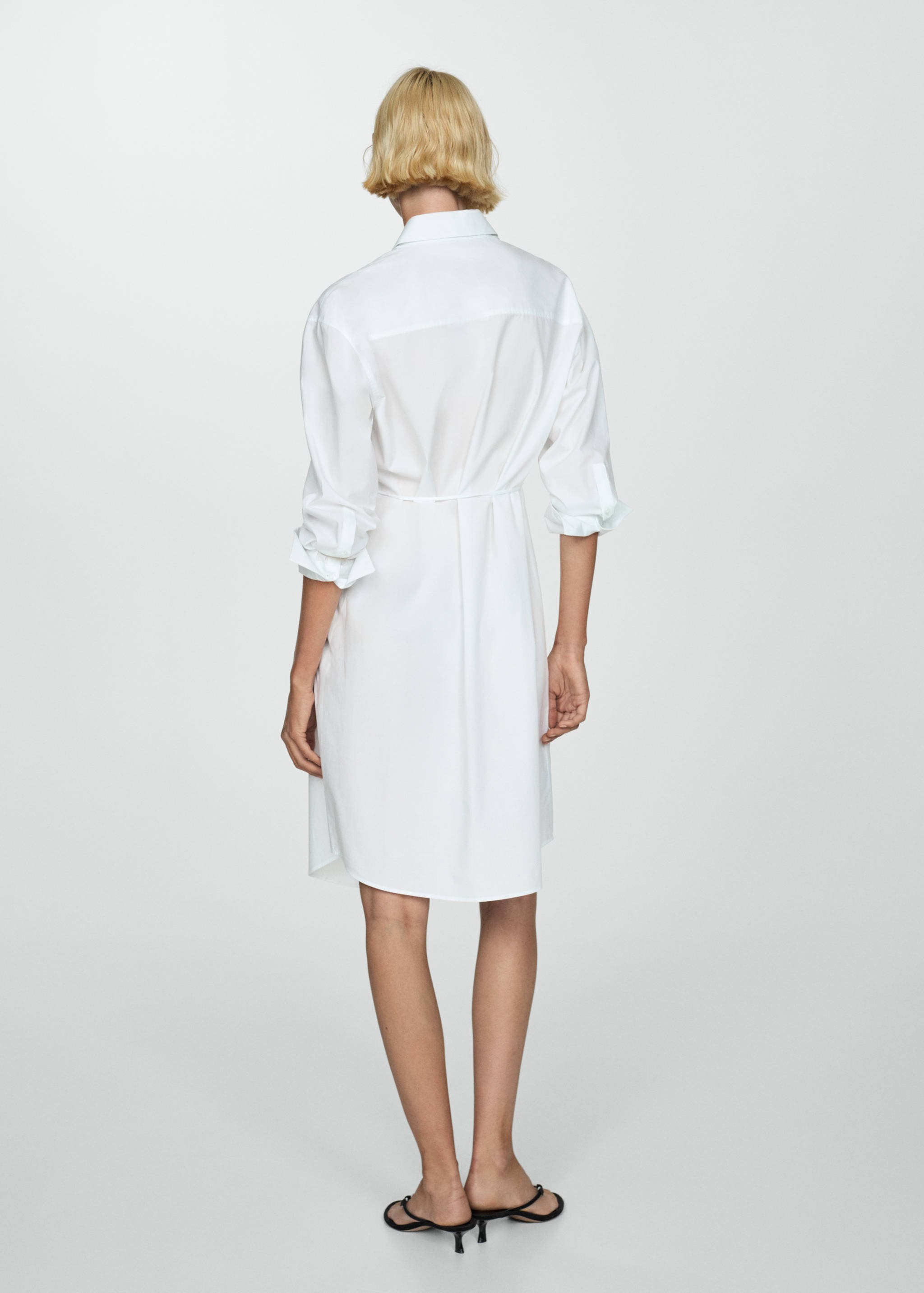 Camisa larga lazo - Reverso del artículo