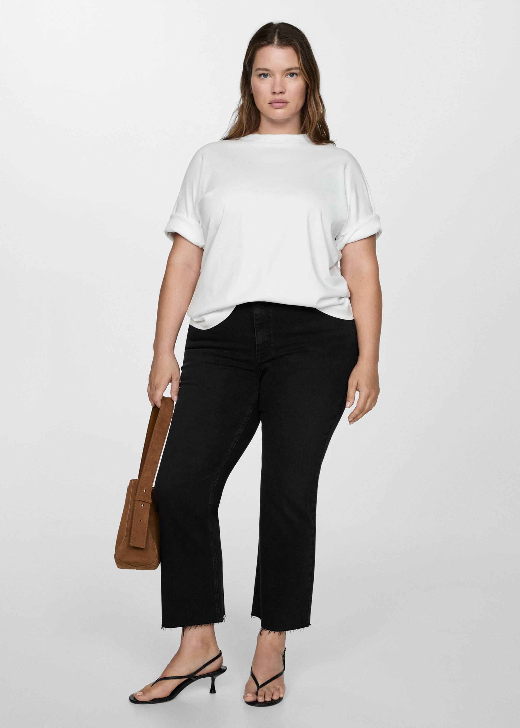 Sienna flared cropped jeans - Details of the article 3