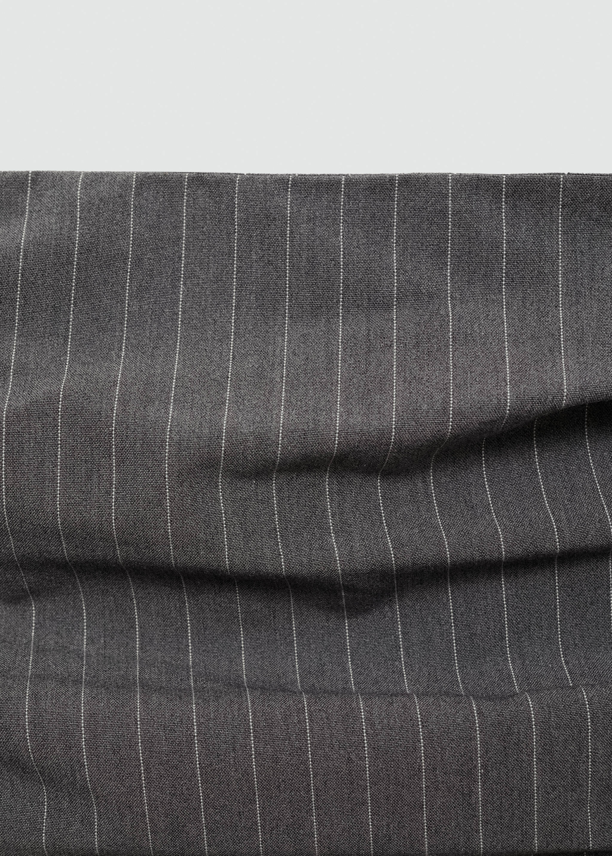 Strapless pinstripe dress - Details of the article 8