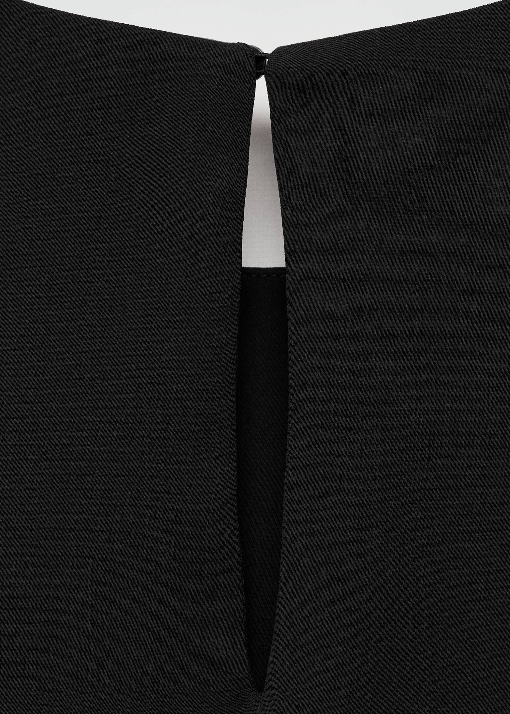 Midi-dress with draped detail - Details of the article 8