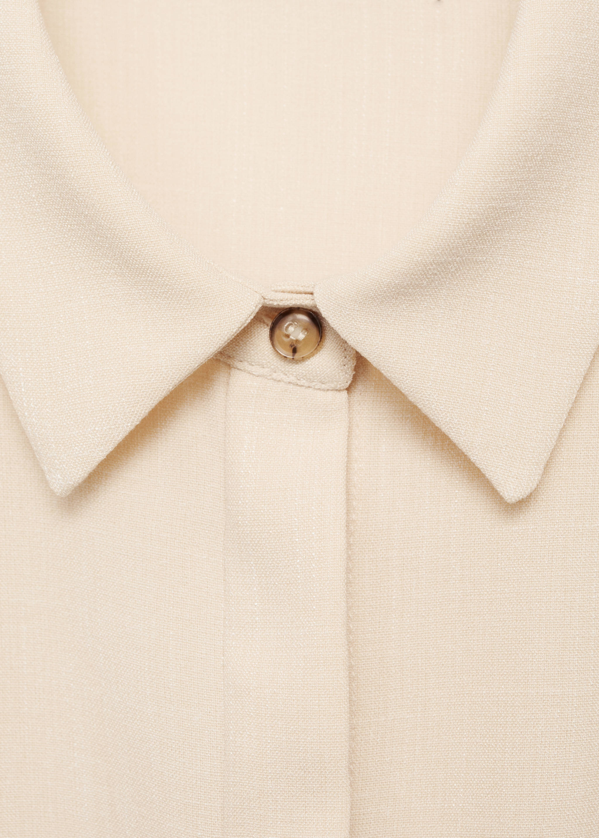 Draped shirt dress - Details of the article 8