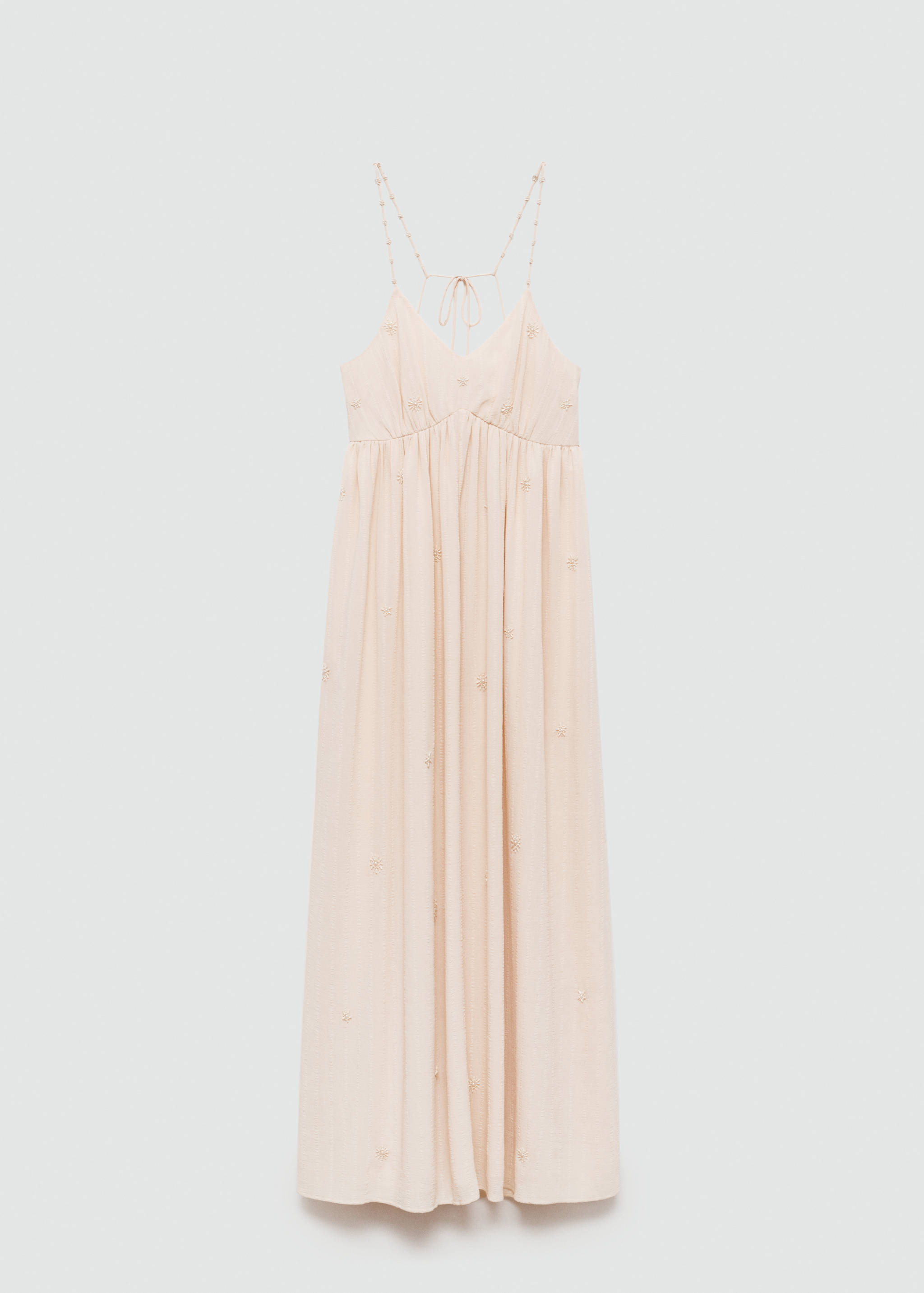 Beaded straps dress - Article without model