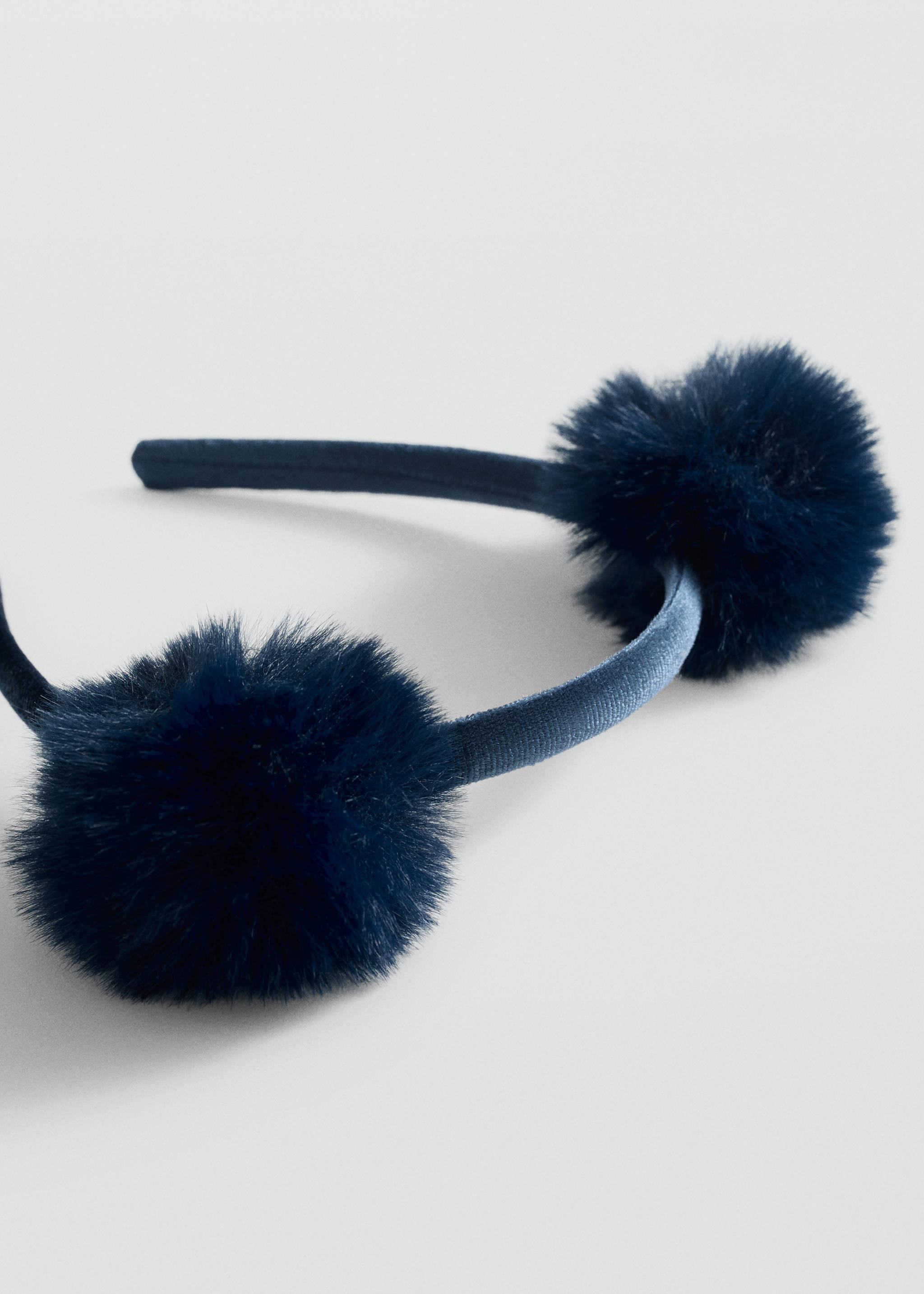 Pompoms headband - Medium plane