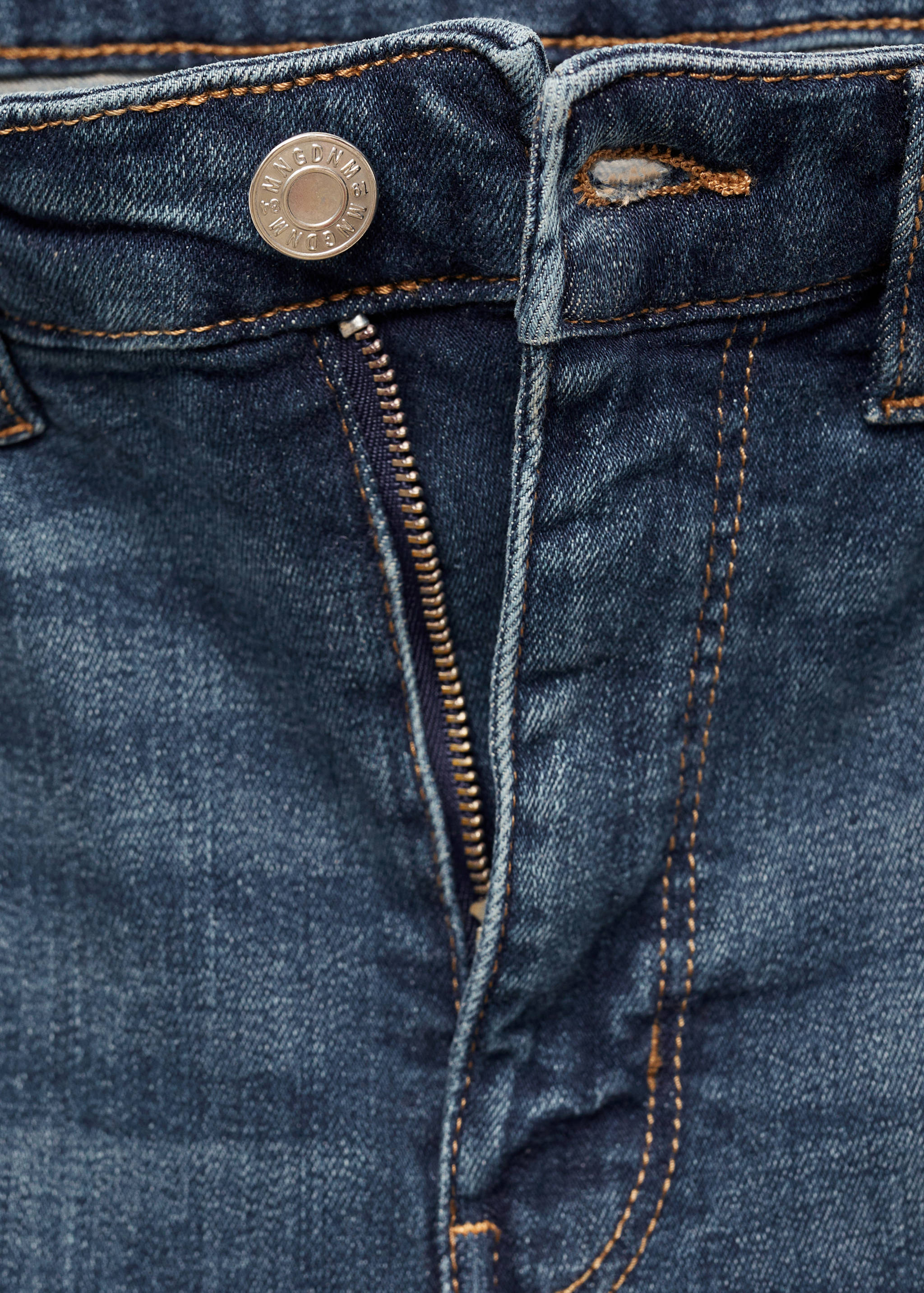 High-rise skinny jeans - Reverse of the article