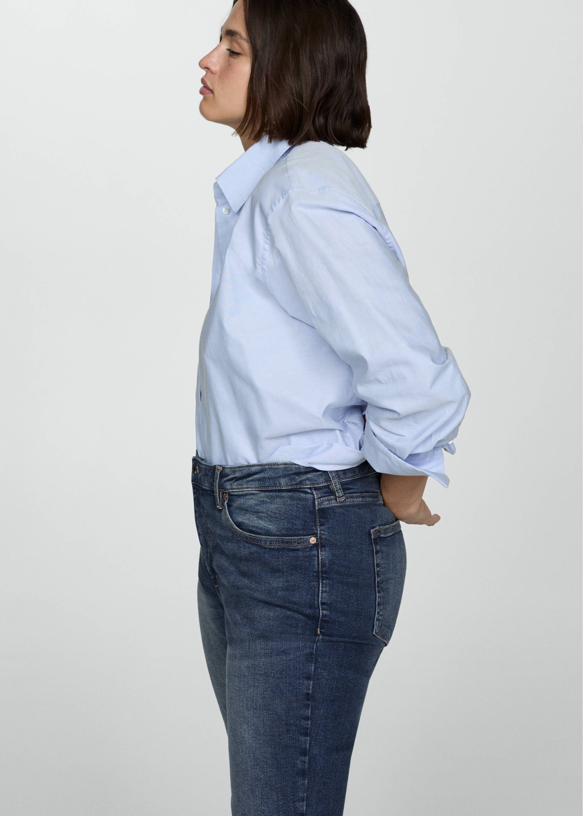 High-rise skinny jeans - Details of the article 5