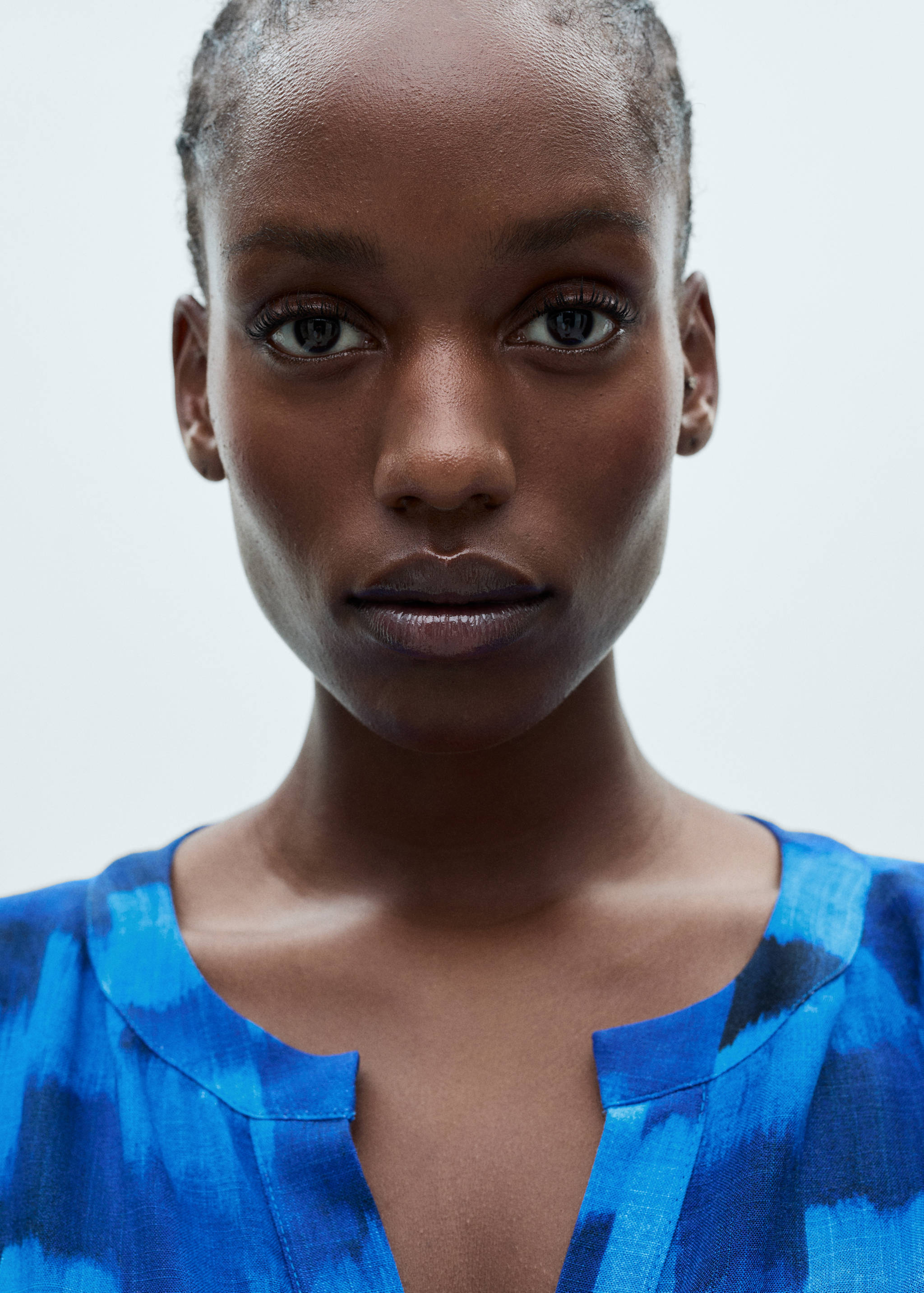 Jurk met print en ceintuur - Detail van het artikel 4