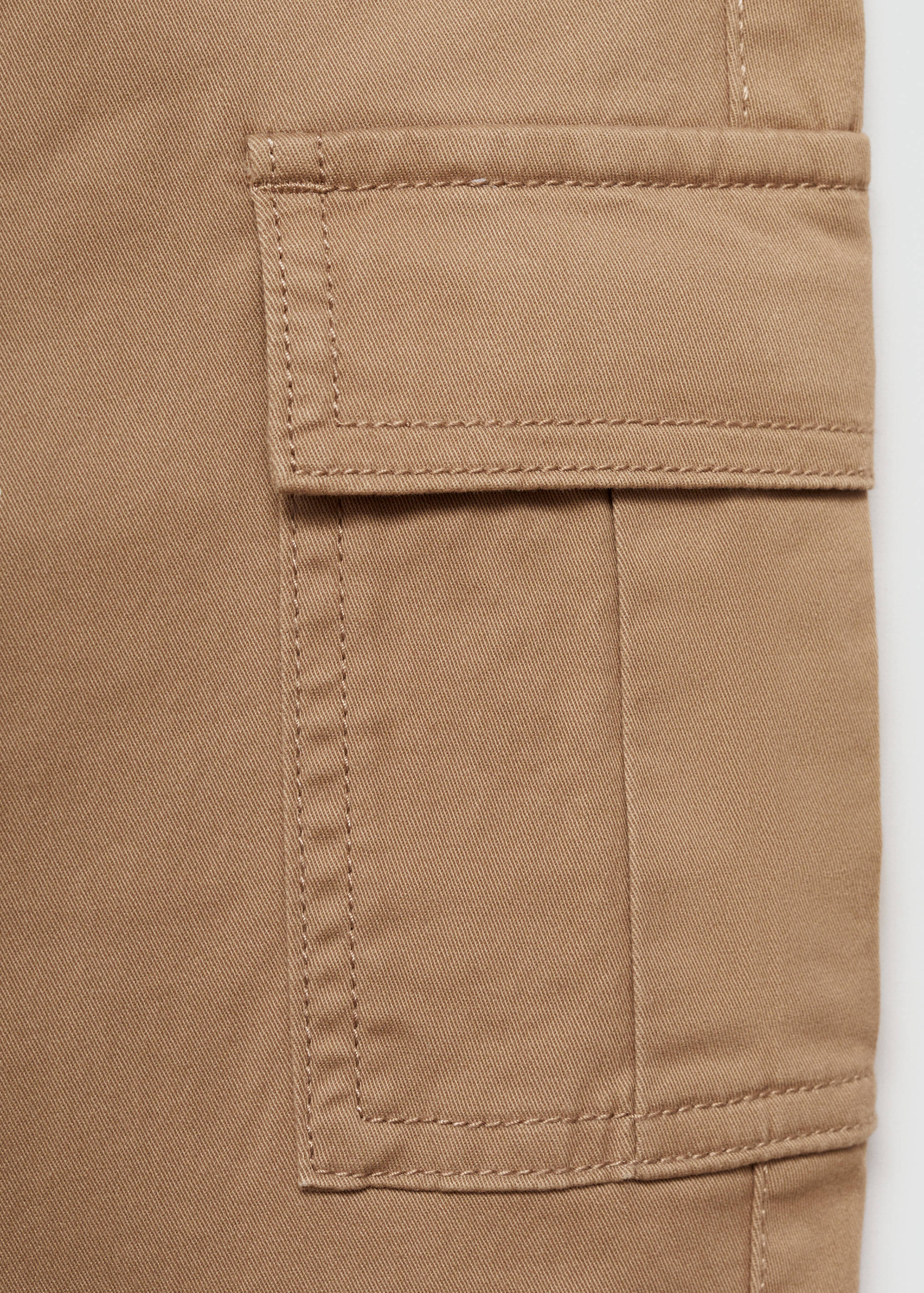 Straight-fit cargo pants - Details of the article 0