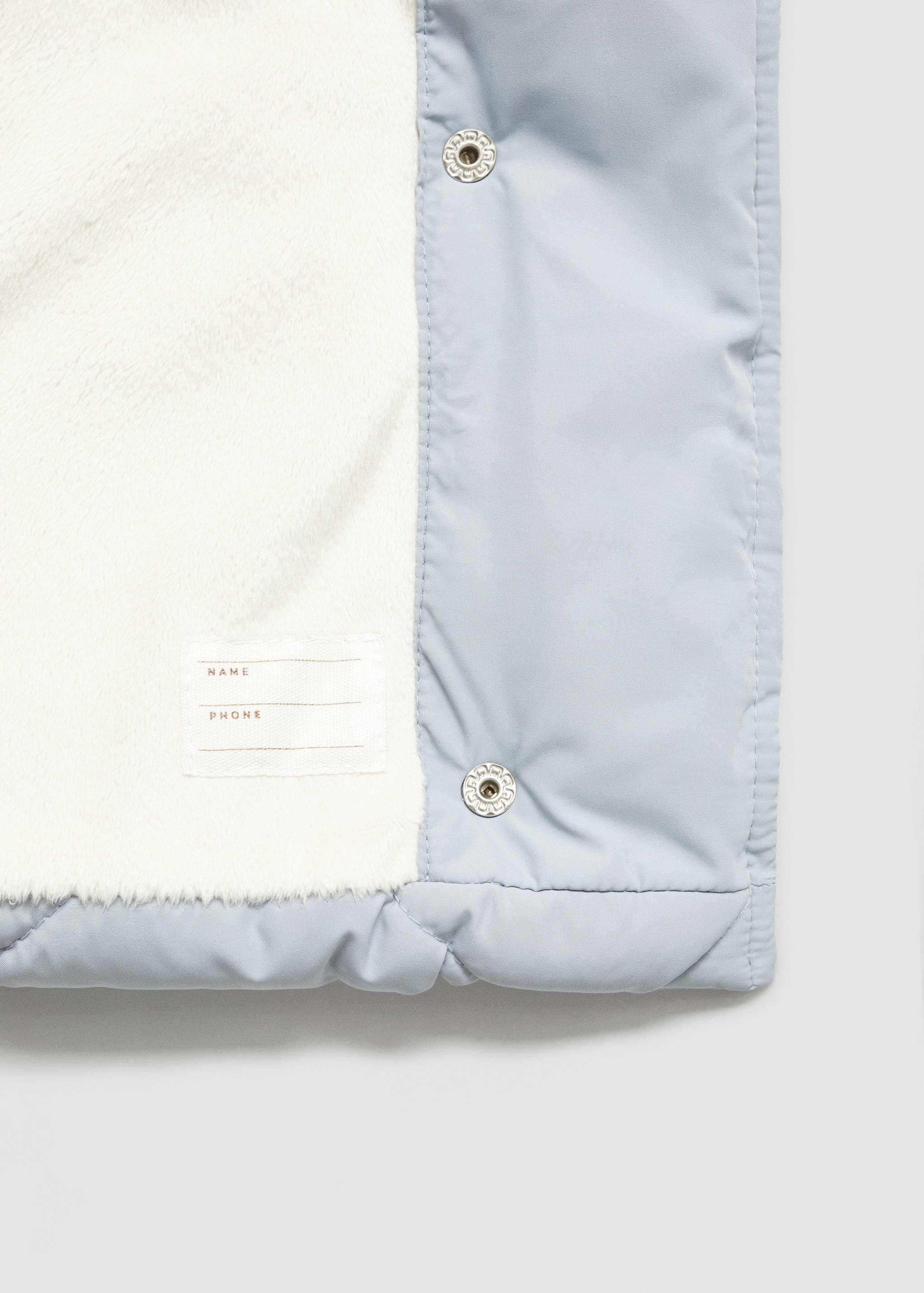 Ears hood puffer coat - Details of the article 0