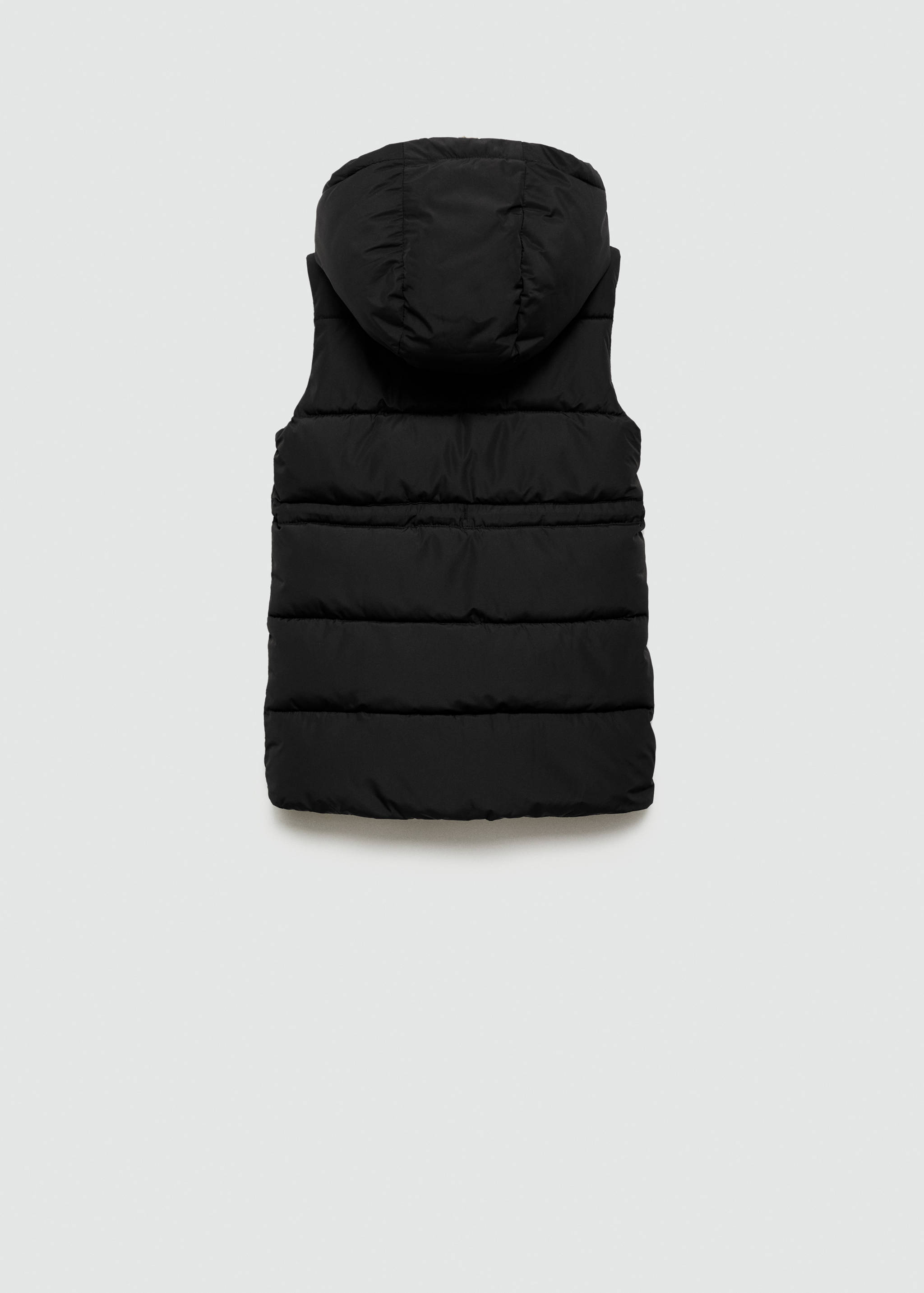 Gilet matelassé long - Verso de l’article