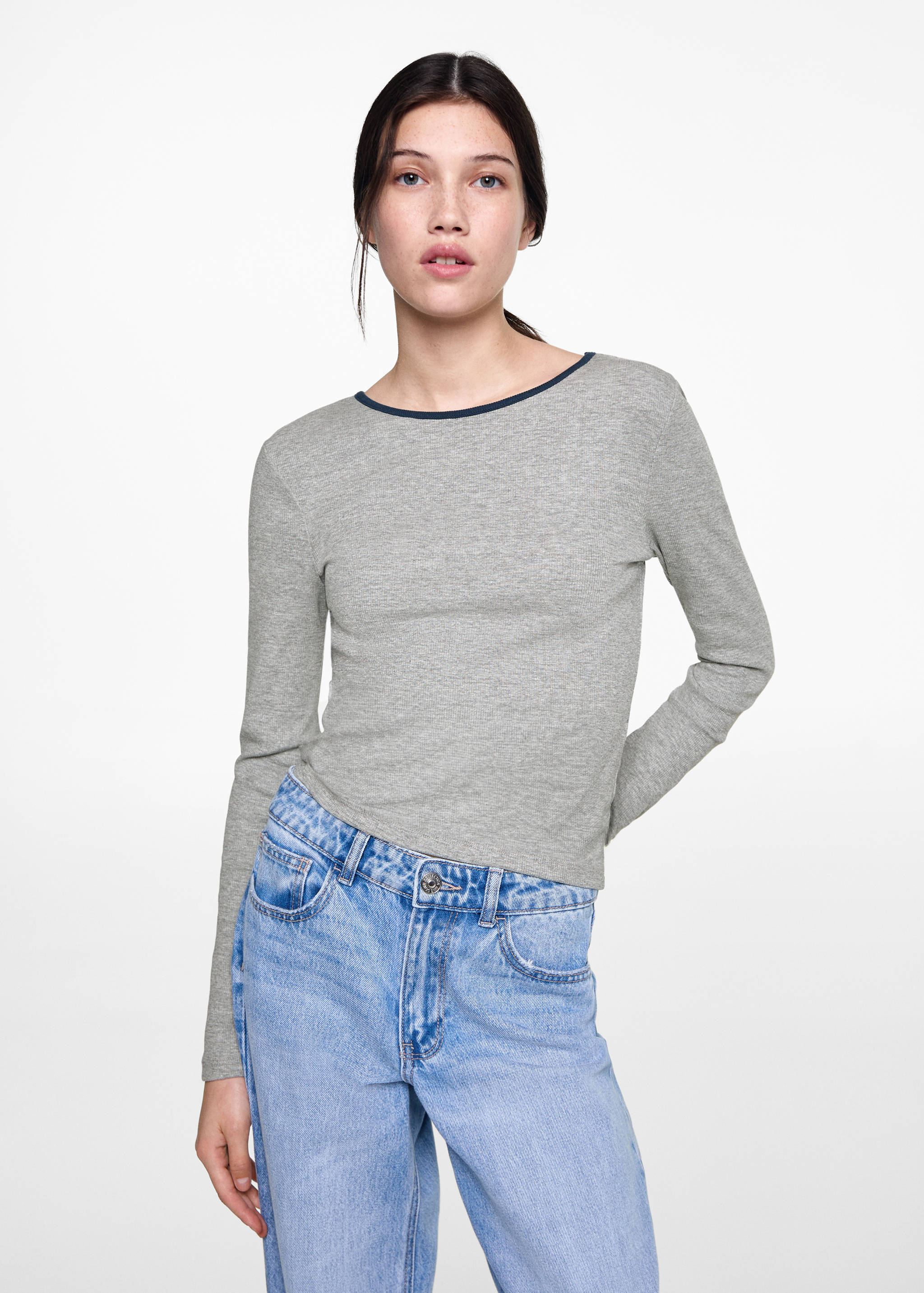 Gemêleerd T-shirt - Middenvlak