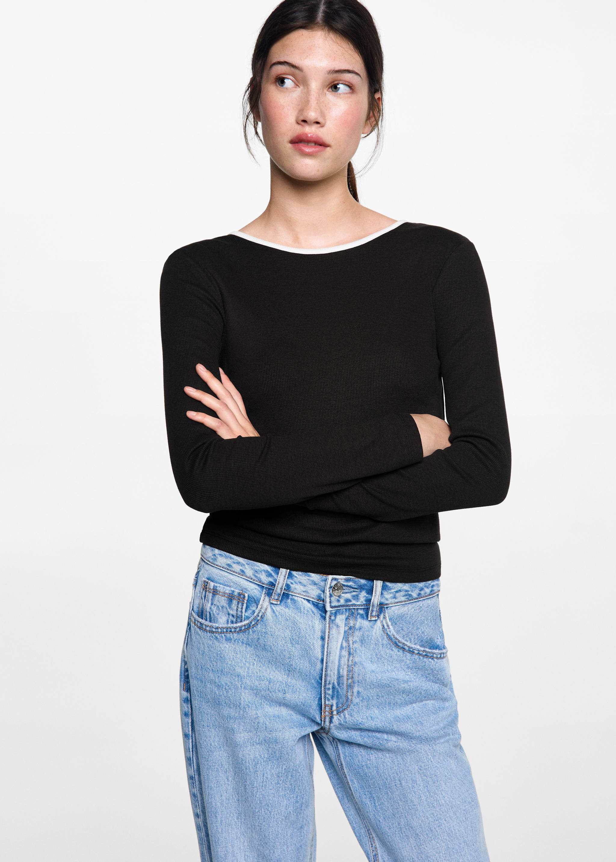 Gemêleerd T-shirt - Middenvlak