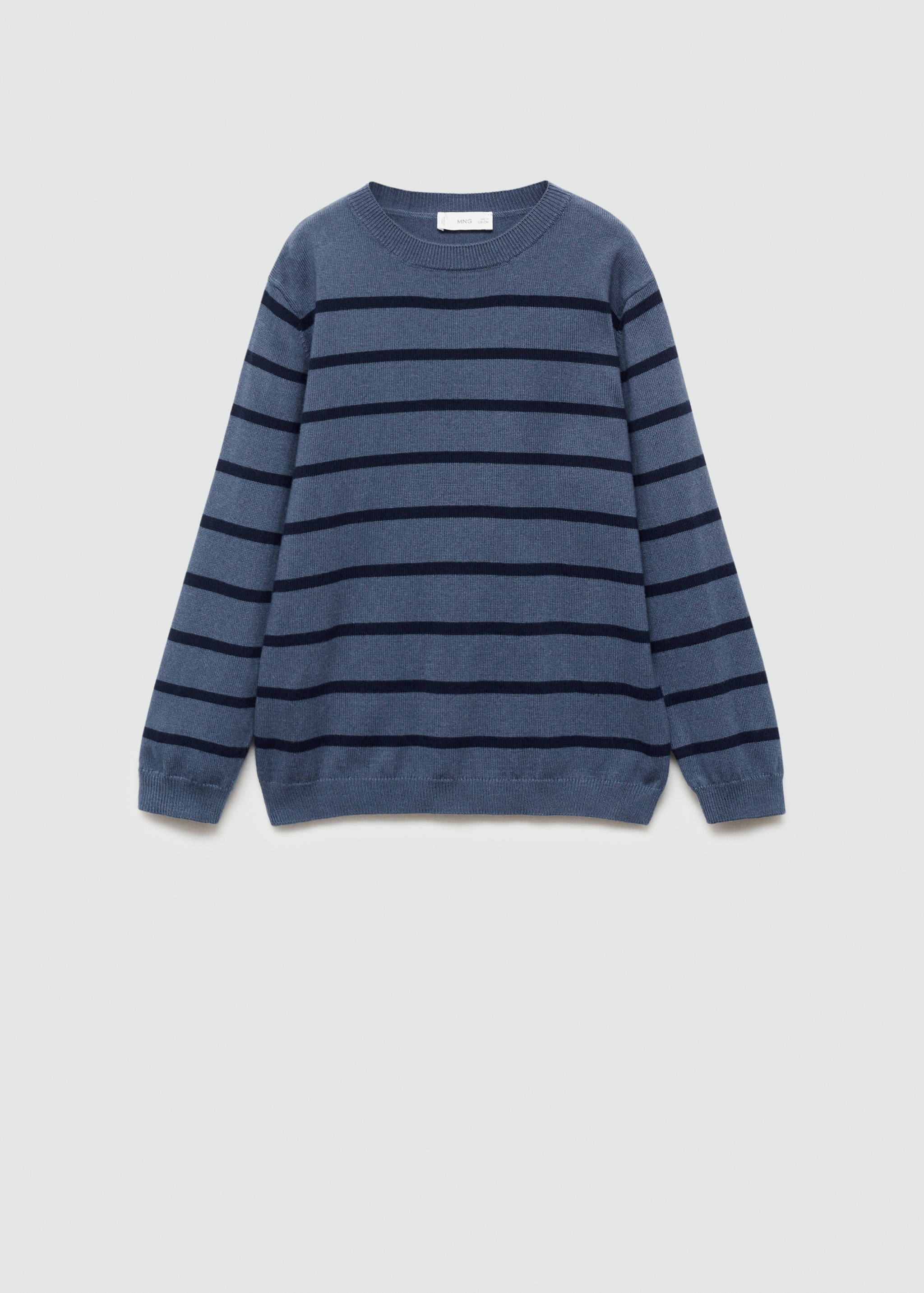 条纹针织毛衣 - null