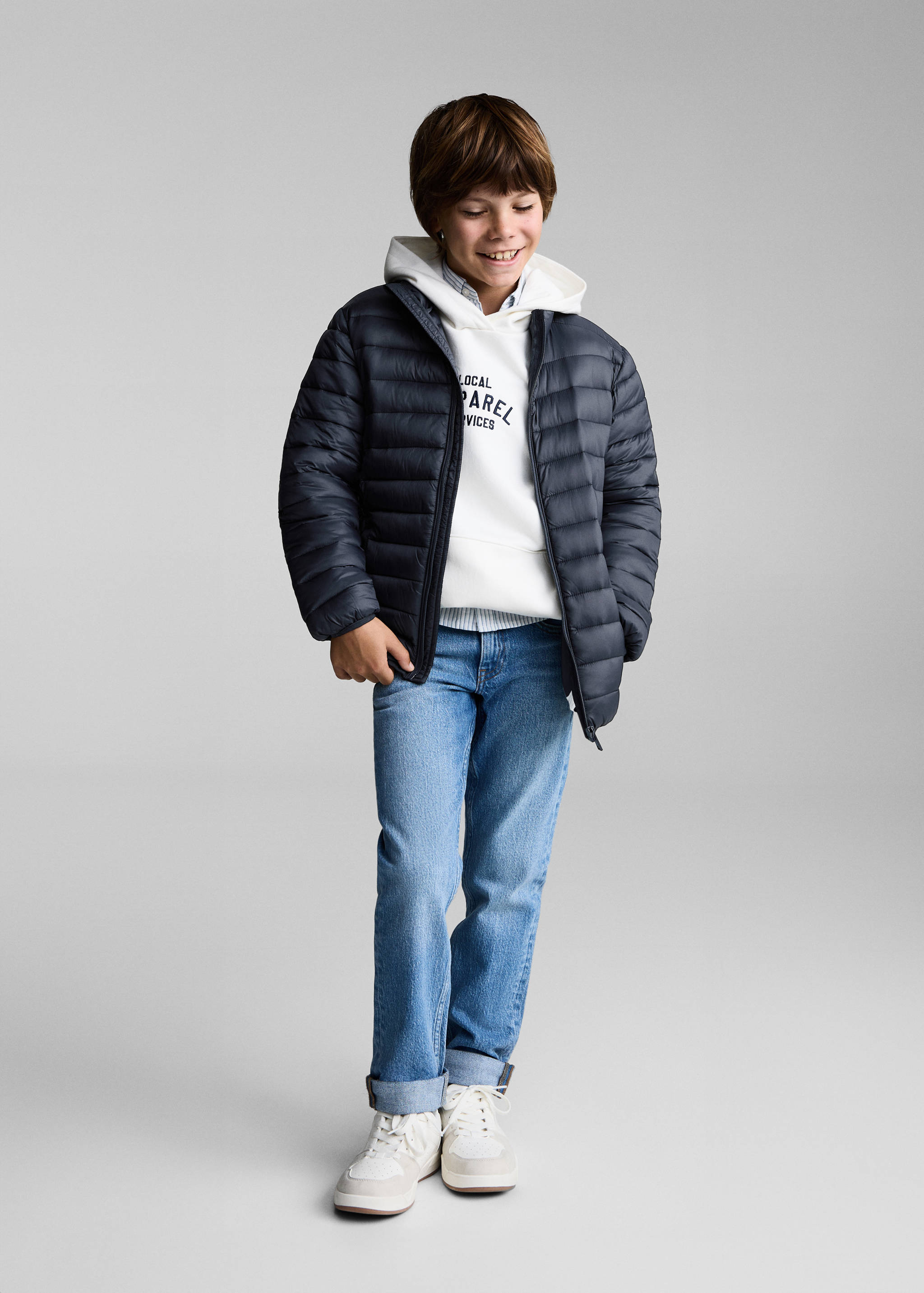 Quilted jacket - General plane