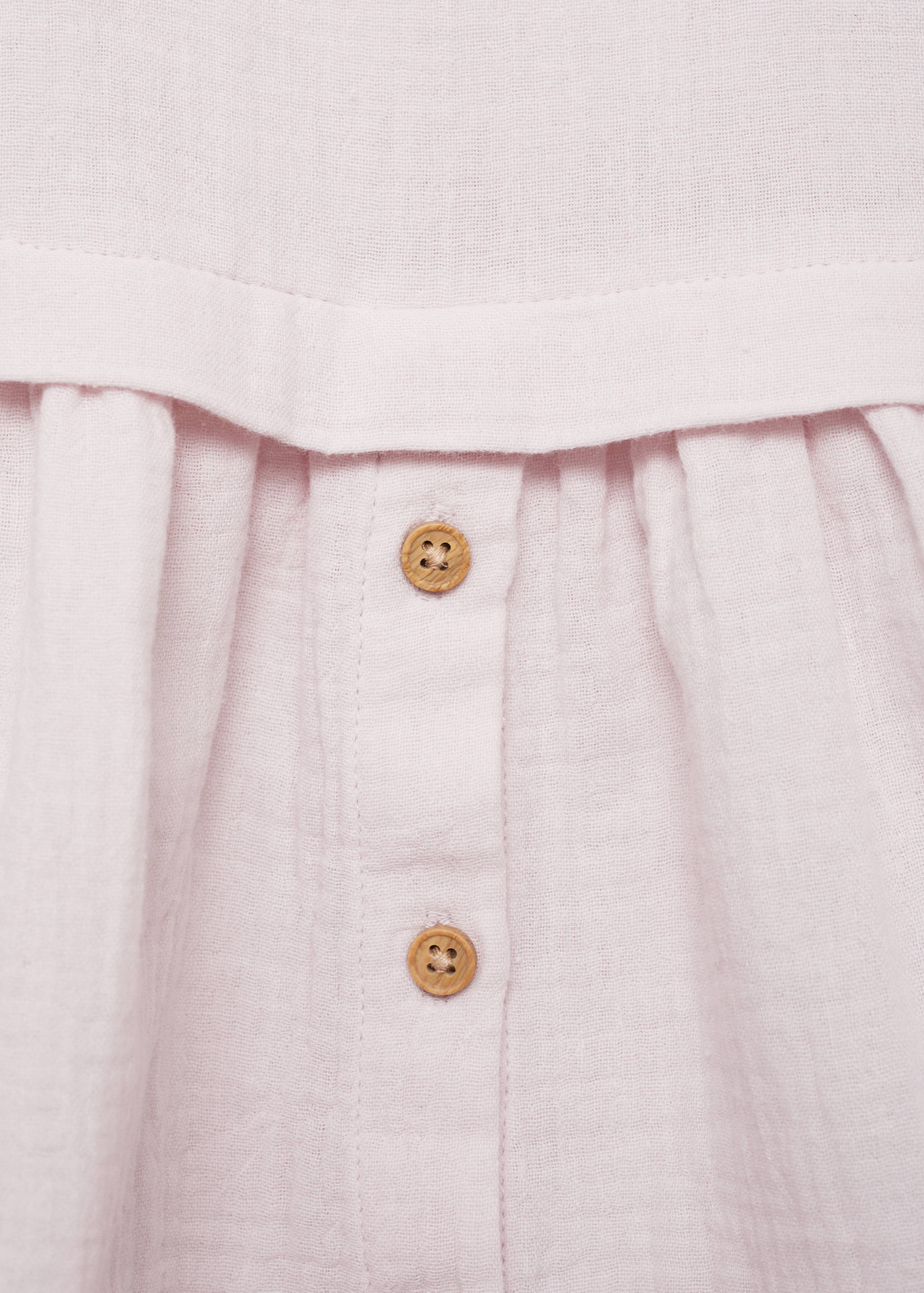 Buttons cotton dress - Details of the article 8