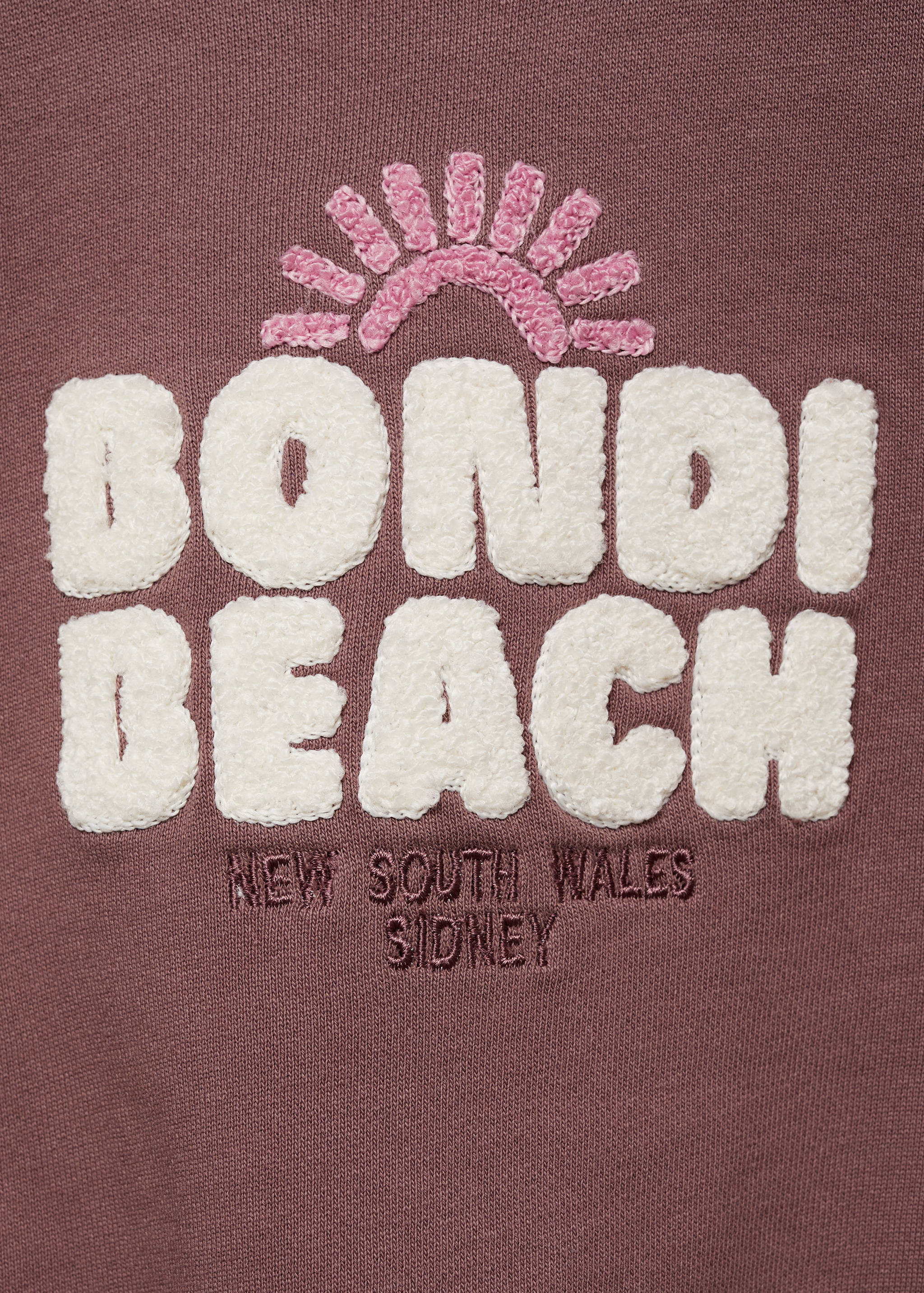 Sweat-shirt message brodé - Détail de l'article 8