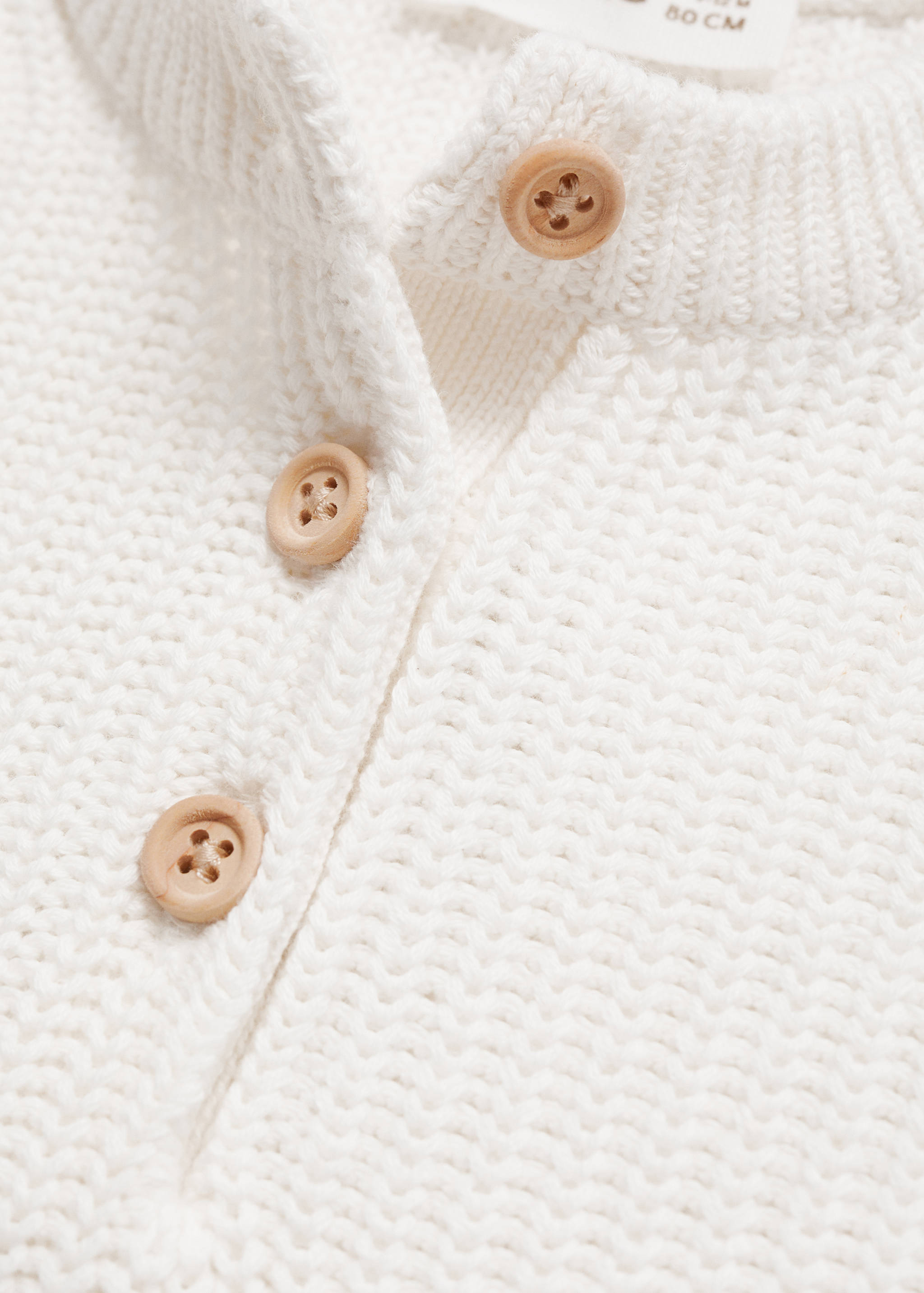 Pull-over maille col boutonné - Détail de l'article 8