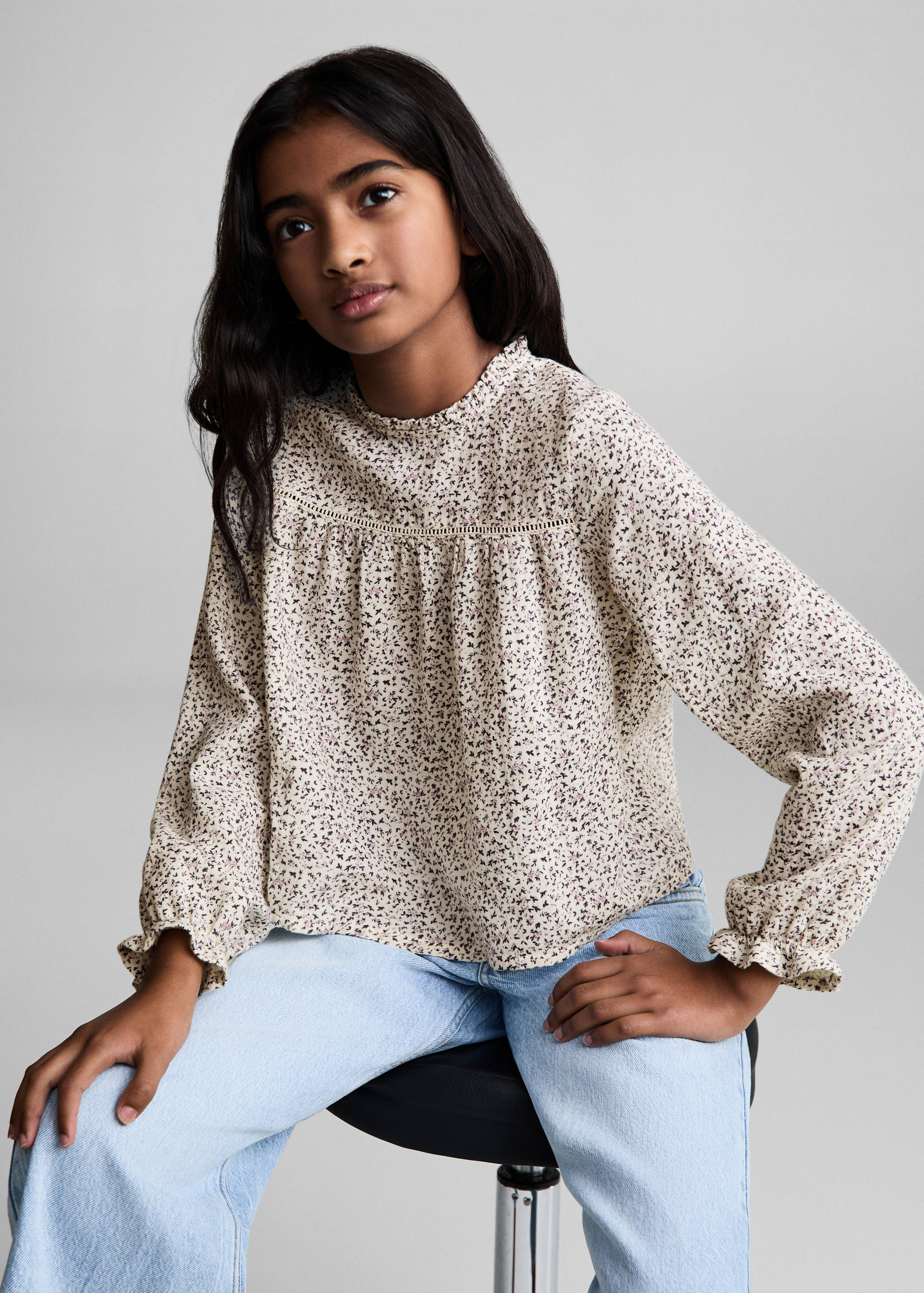 Blouse en imprimé floral - Détail de l'article 2