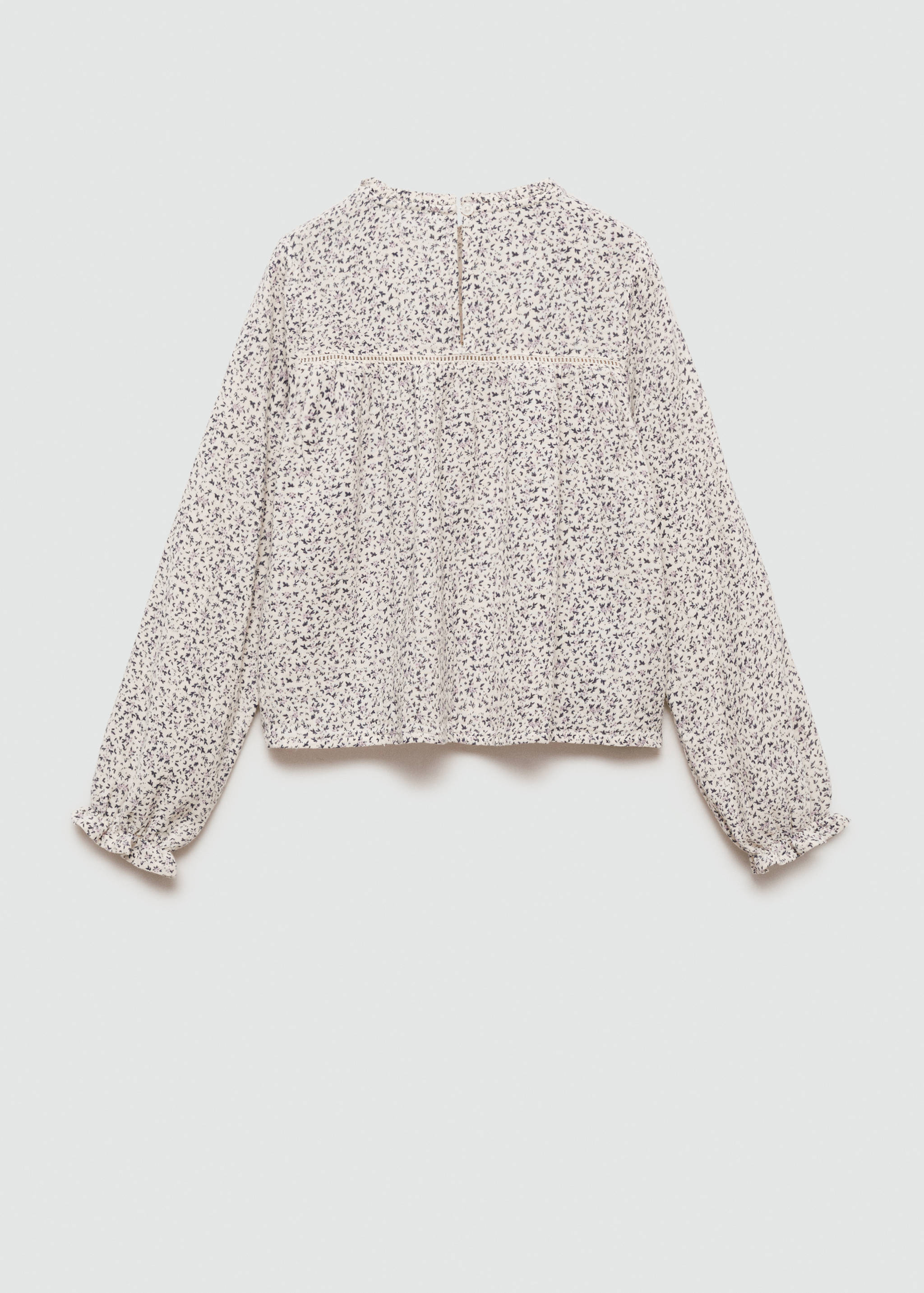 Blouse en imprimé floral - Verso de l’article