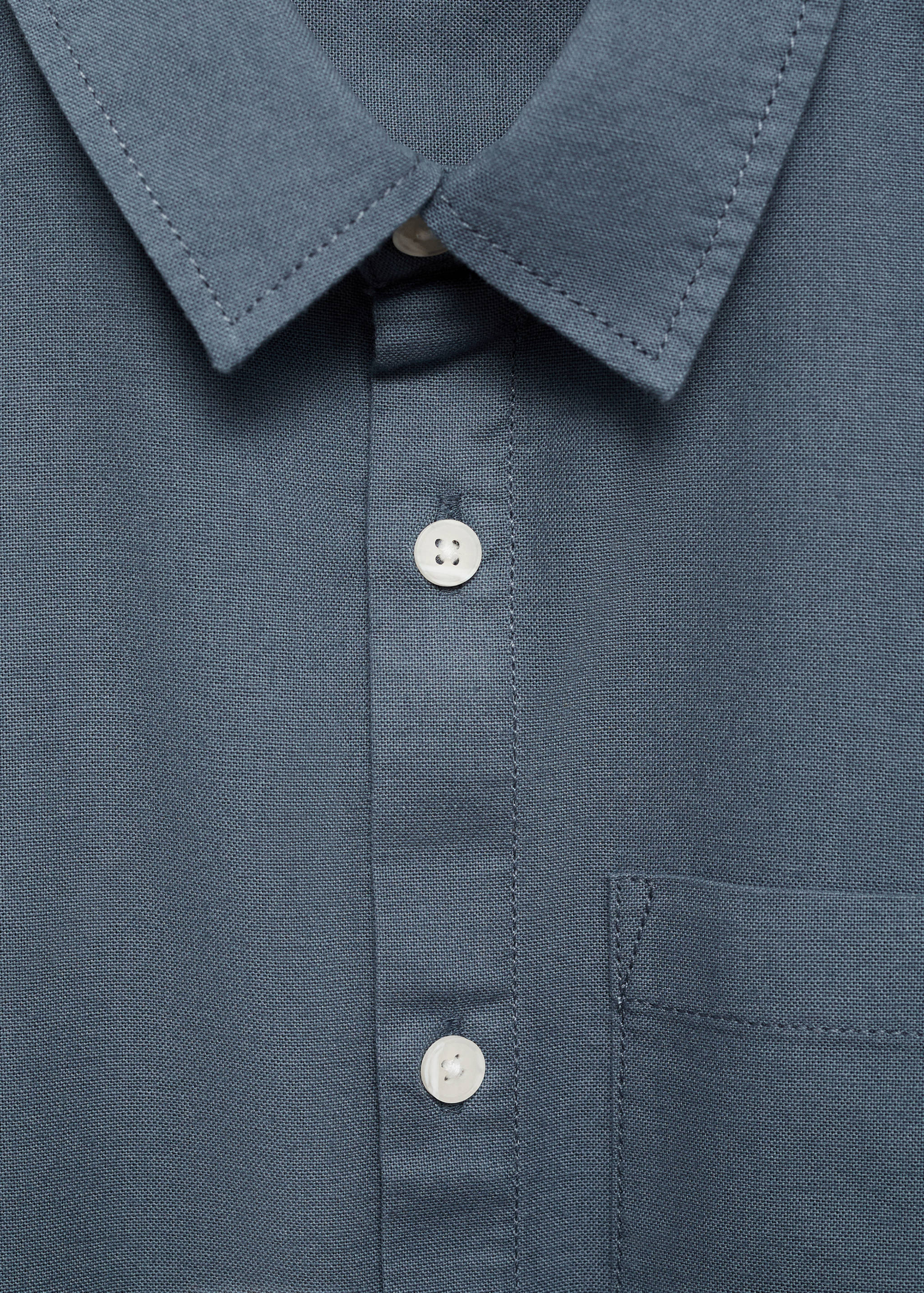 Camisa algodón bolsillo - Detalle del artículo 8