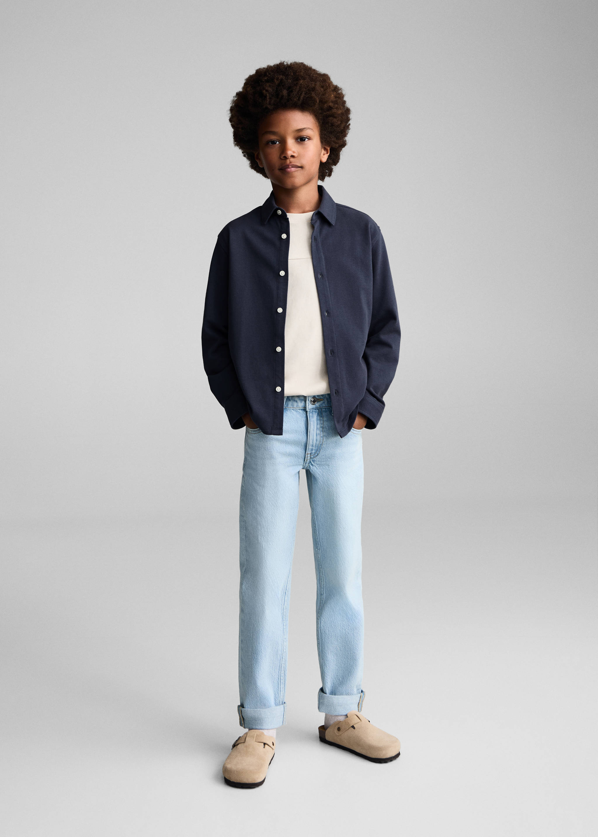 Chemise en coton - Plan général