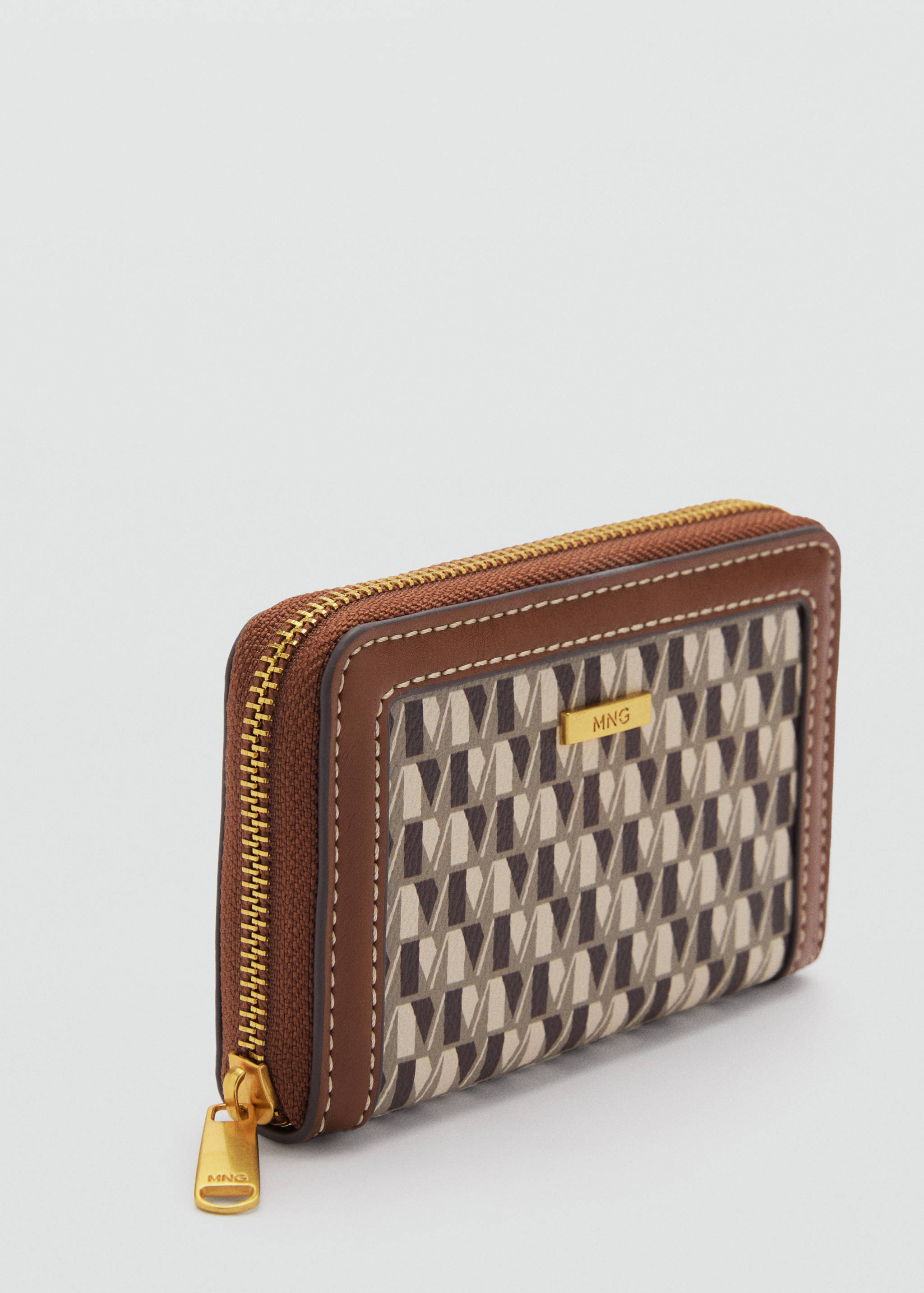 印花标志钱包 - null