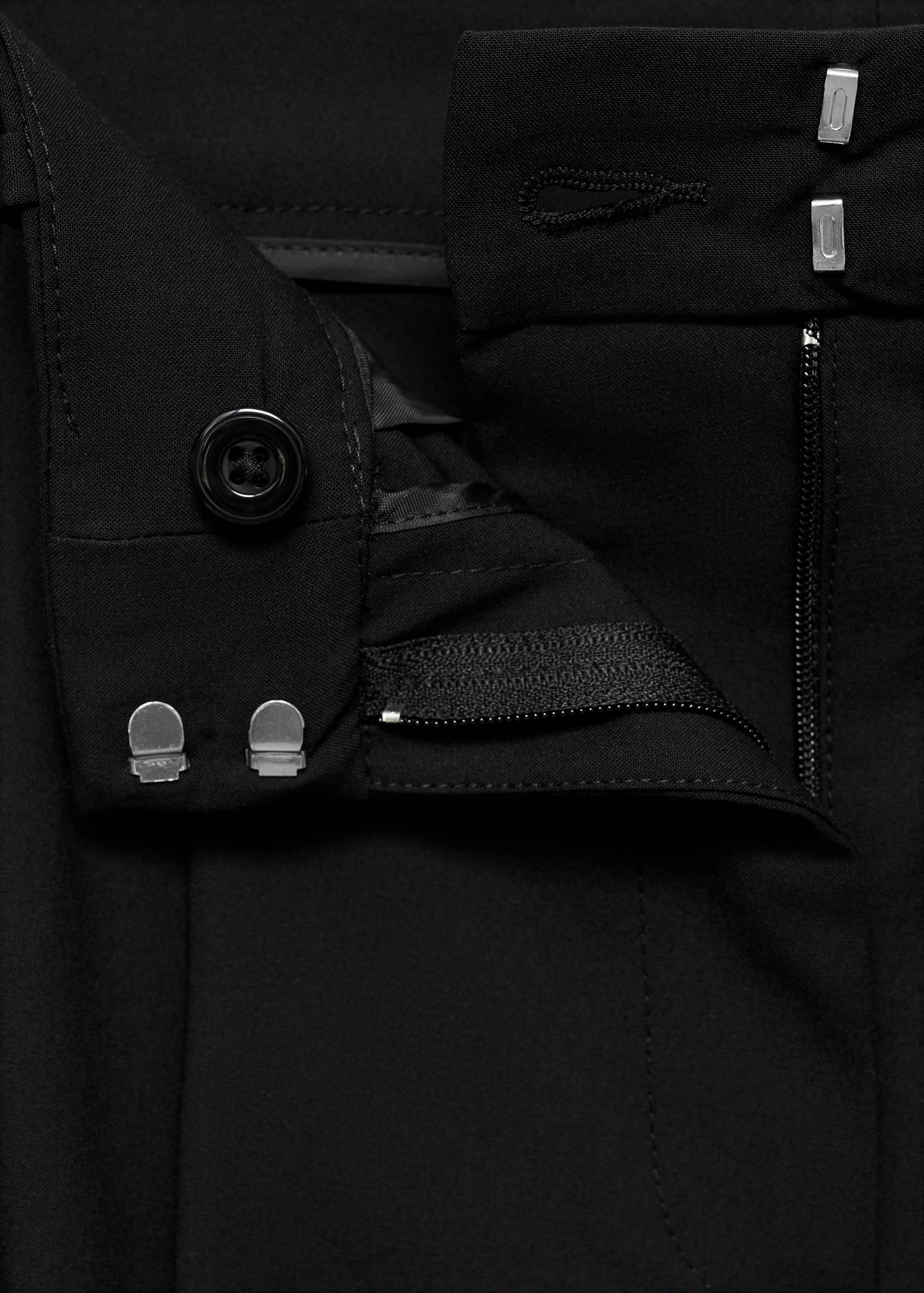 Straight-fit pleated trousers - Details of the article 8