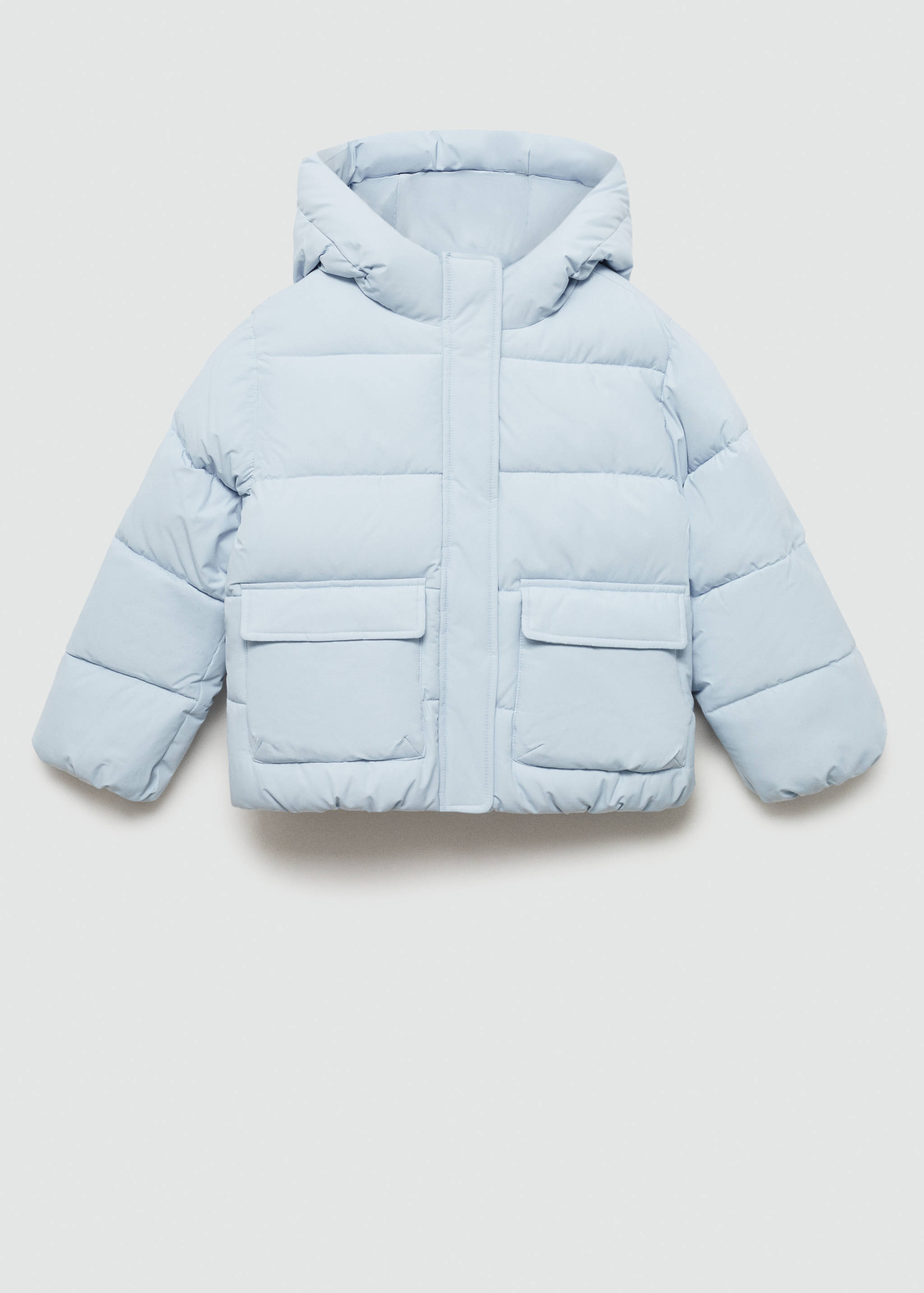 Anorak matelassée imitation mouton retourné - Article sans modèle