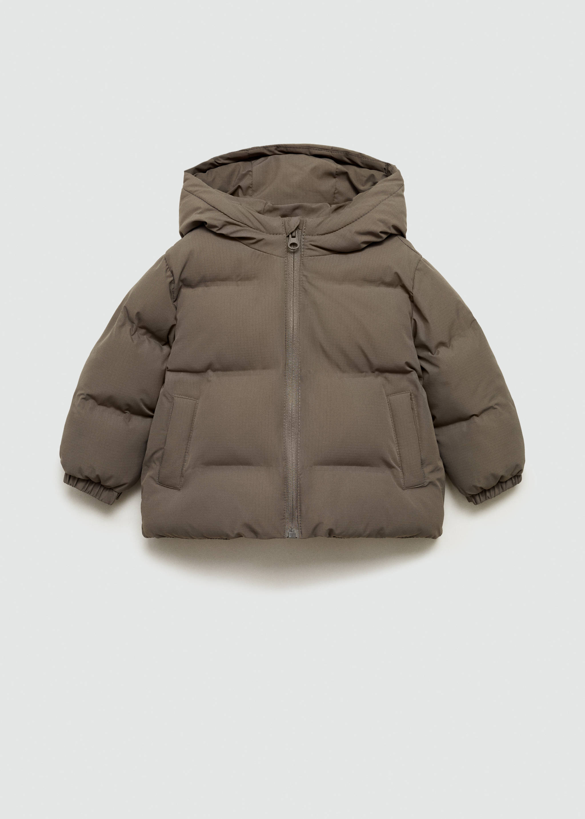 Hood puffer coat - Article without model