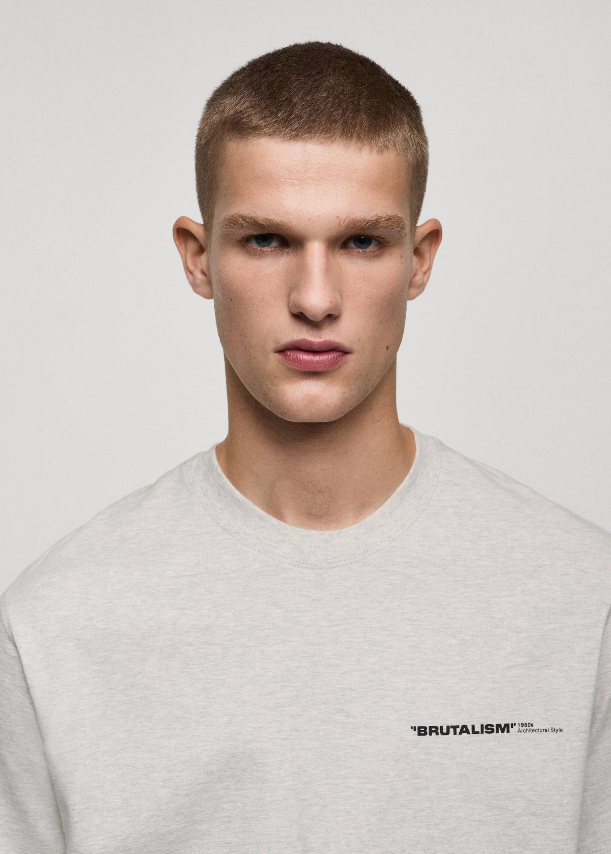 100% cotton t-shirt text - Details of the article 1