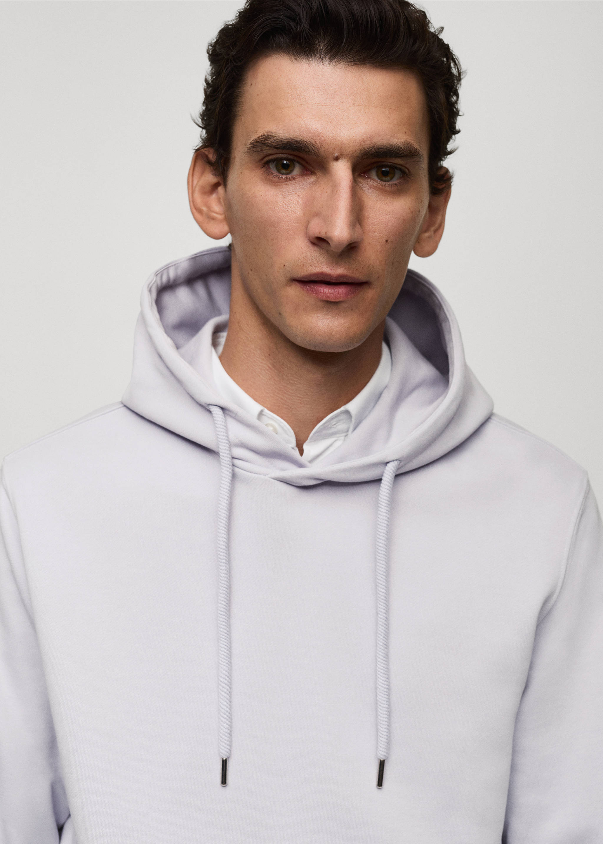 Sweat-shirt coton capuche regular-fit - Détail de l'article 1